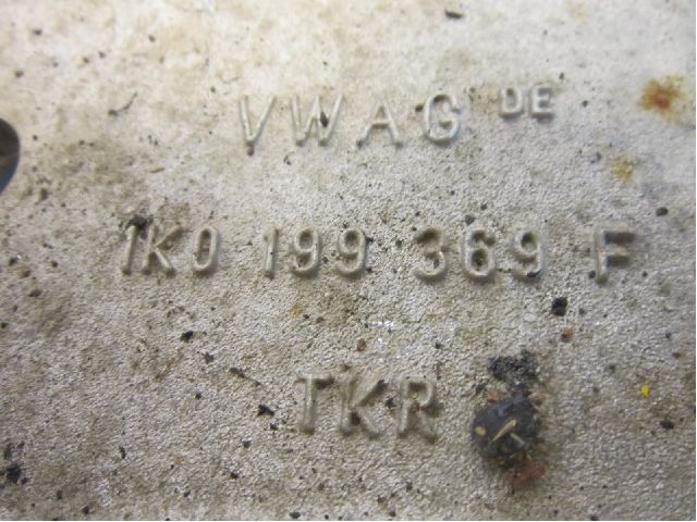 Volkswagen VW GOLF VI 09-13 Framvagnsbalk