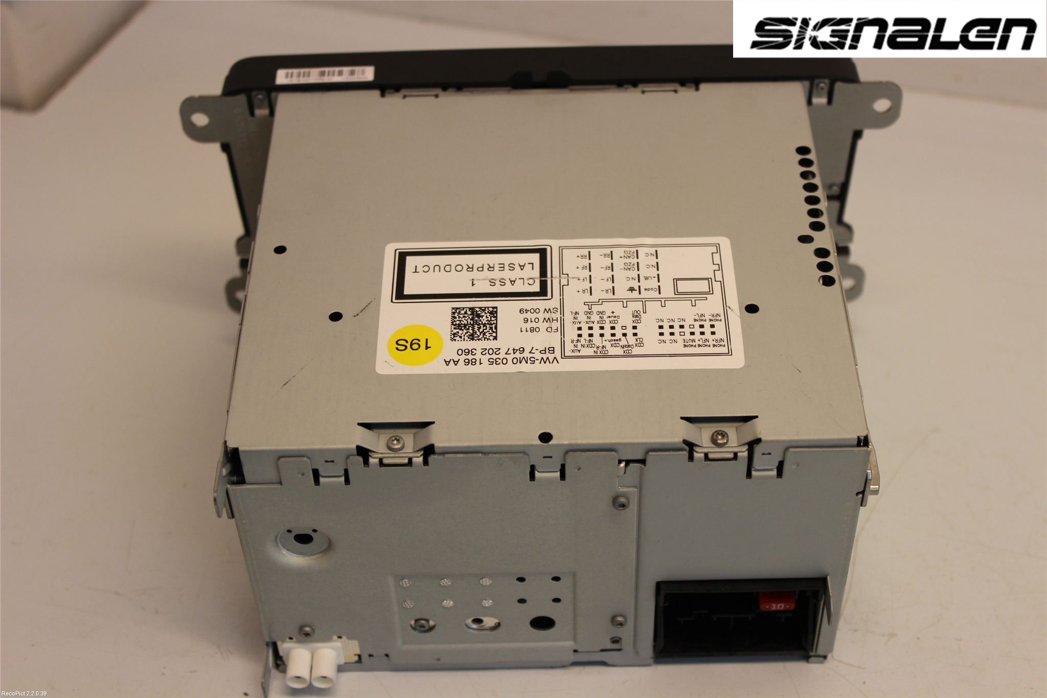 Volkswagen VW POLO 10-17 Radio