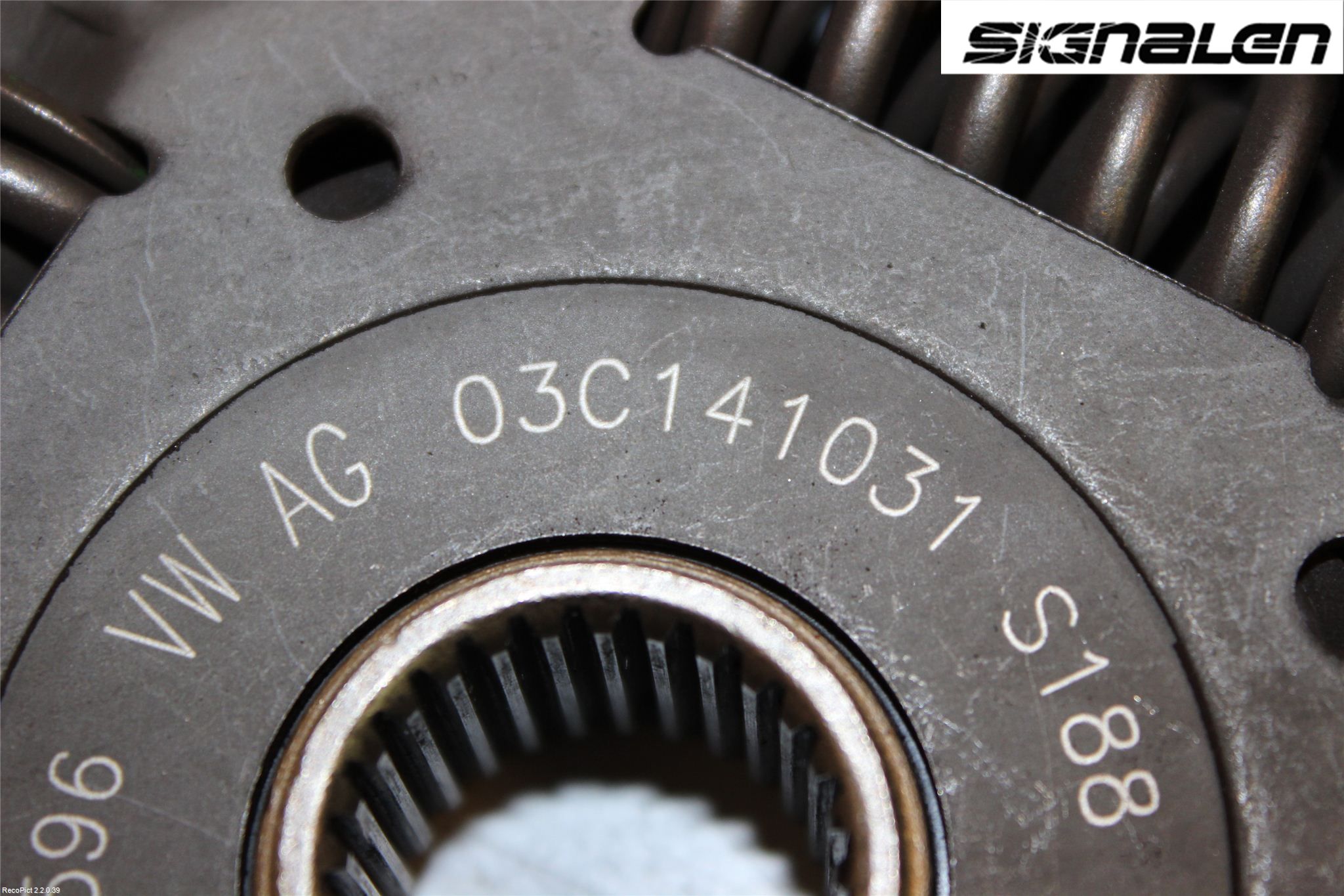 Volkswagen VW POLO 10-17 Koppling-Lamell