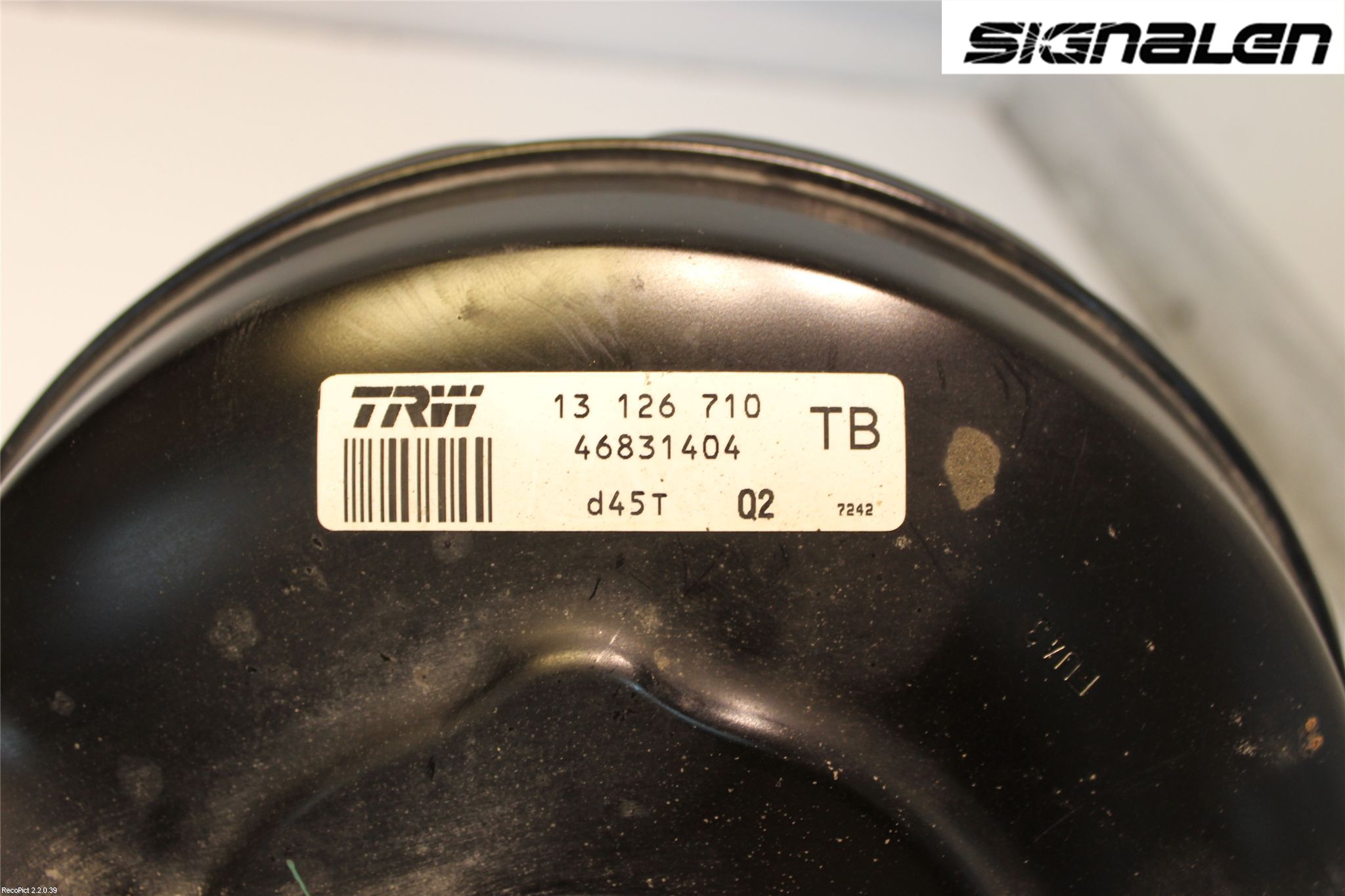 Saab 9-3 VER2/VER3 08-15 Bromsservo