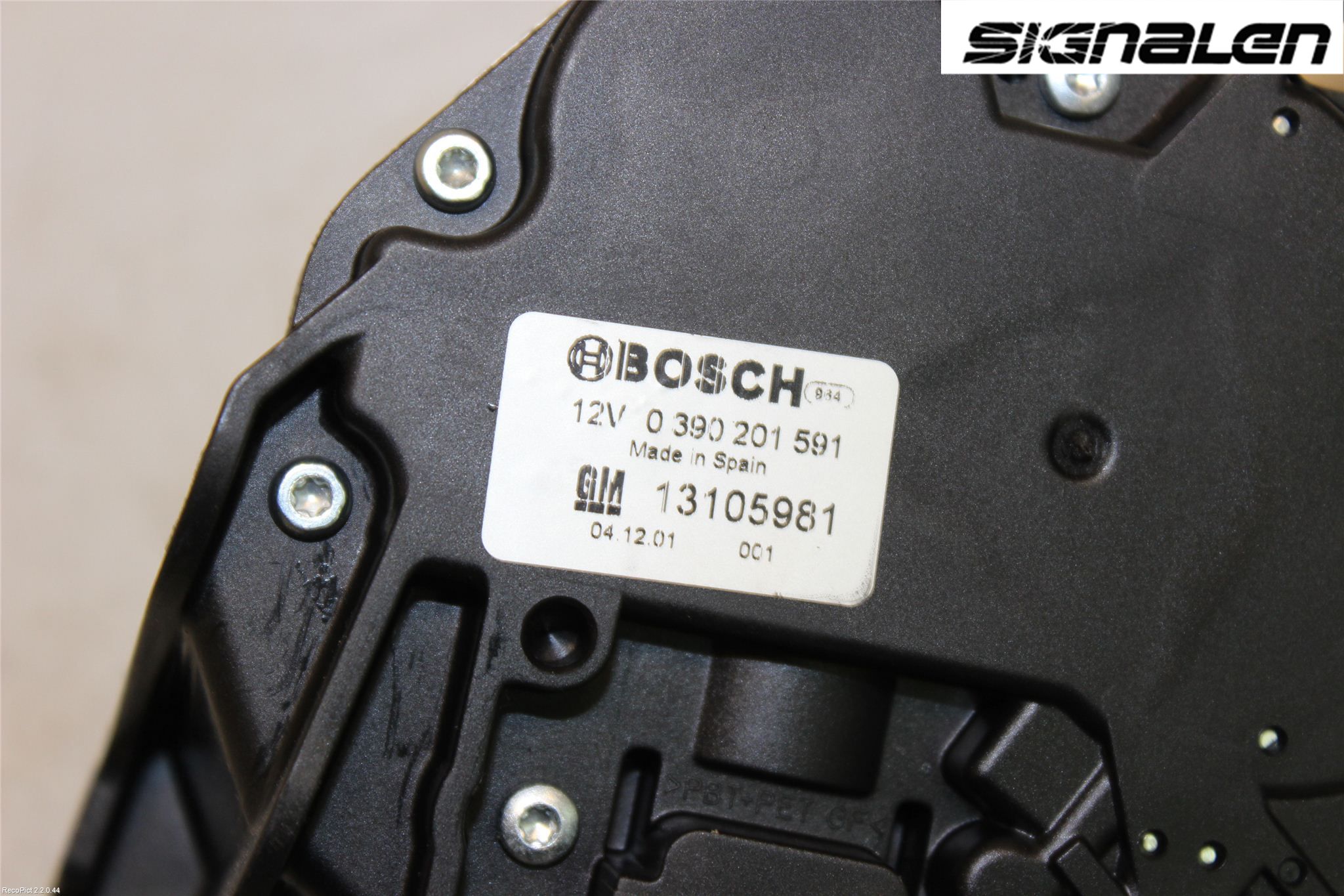 Opel ASTRA H 04-12 Torkarmotor Baklucka