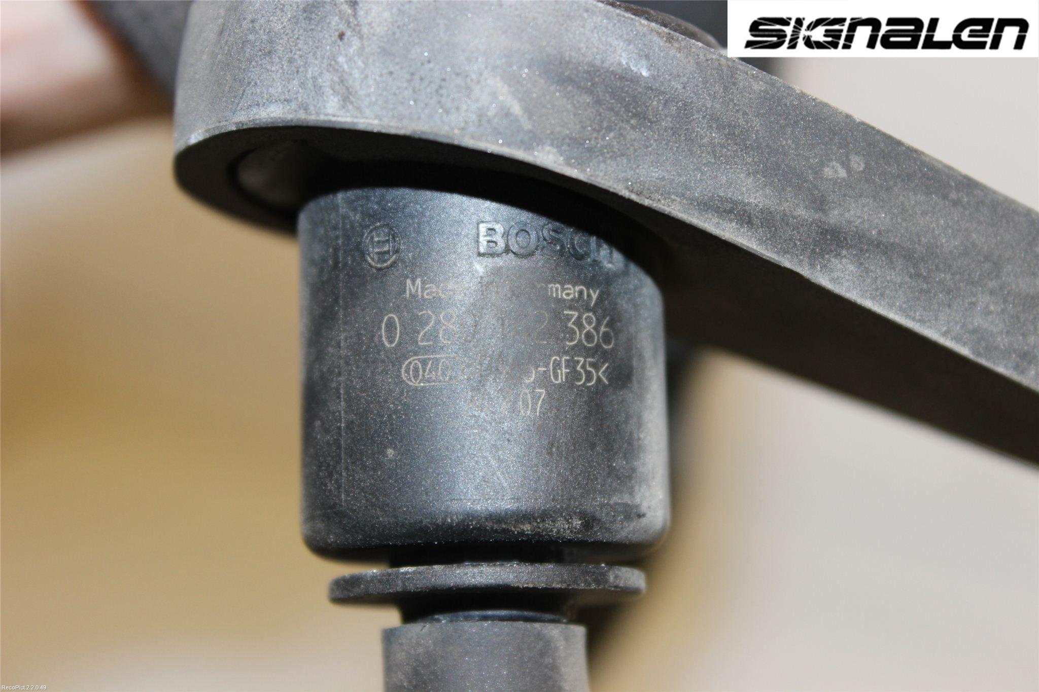 Saab 9-5     06-10 Vakuumventil