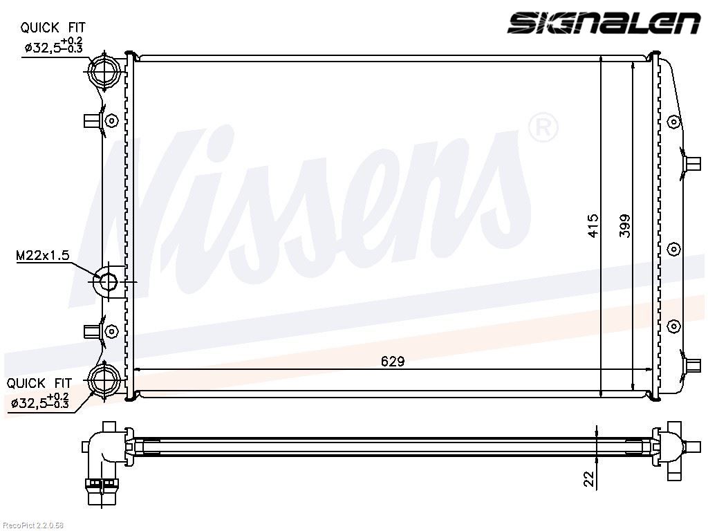 Seat CORDOBA 03-09 Kylare Man
