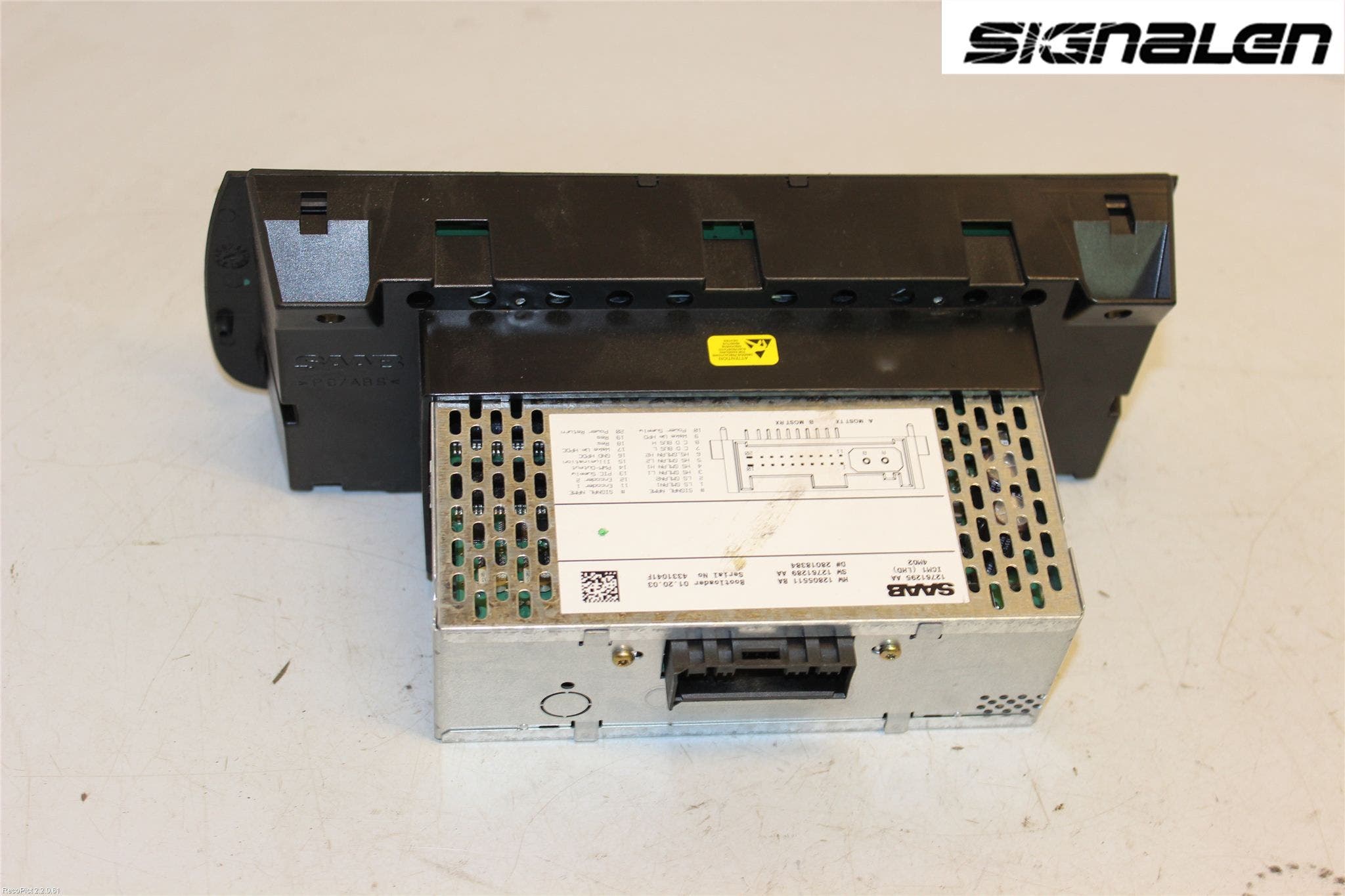 Saab 9-3 VER 2 Radio