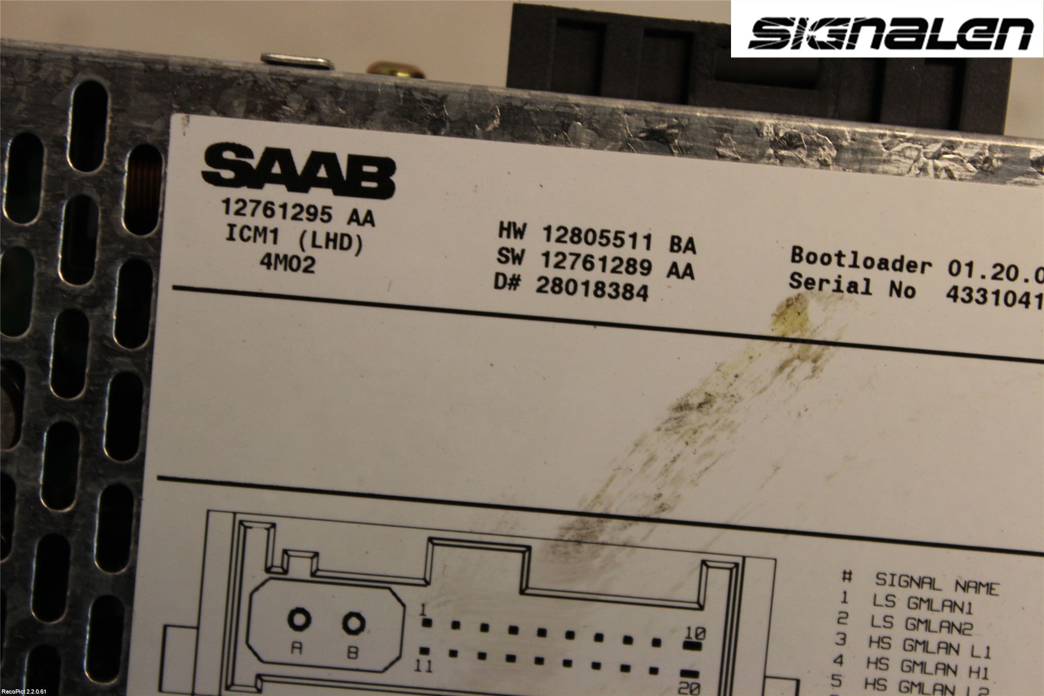 Saab 9-3 VER 2 Radio