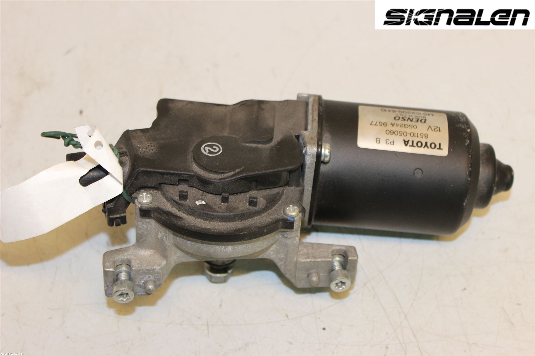 Toyota AVENSIS 03-06 Torkarmotor Vindruta
