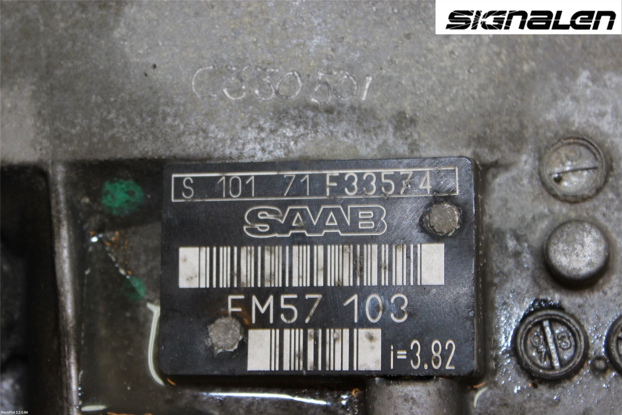 Saab 9-3 VER 2 Växellåda Man 5 Vxl