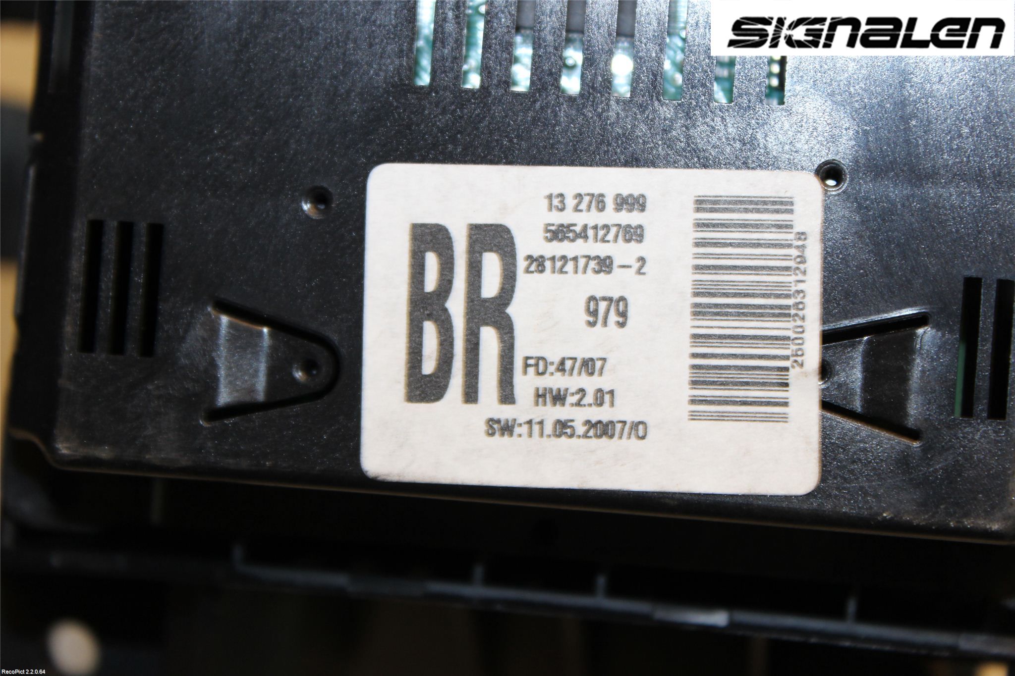 Opel ASTRA H 04-12 Färddator