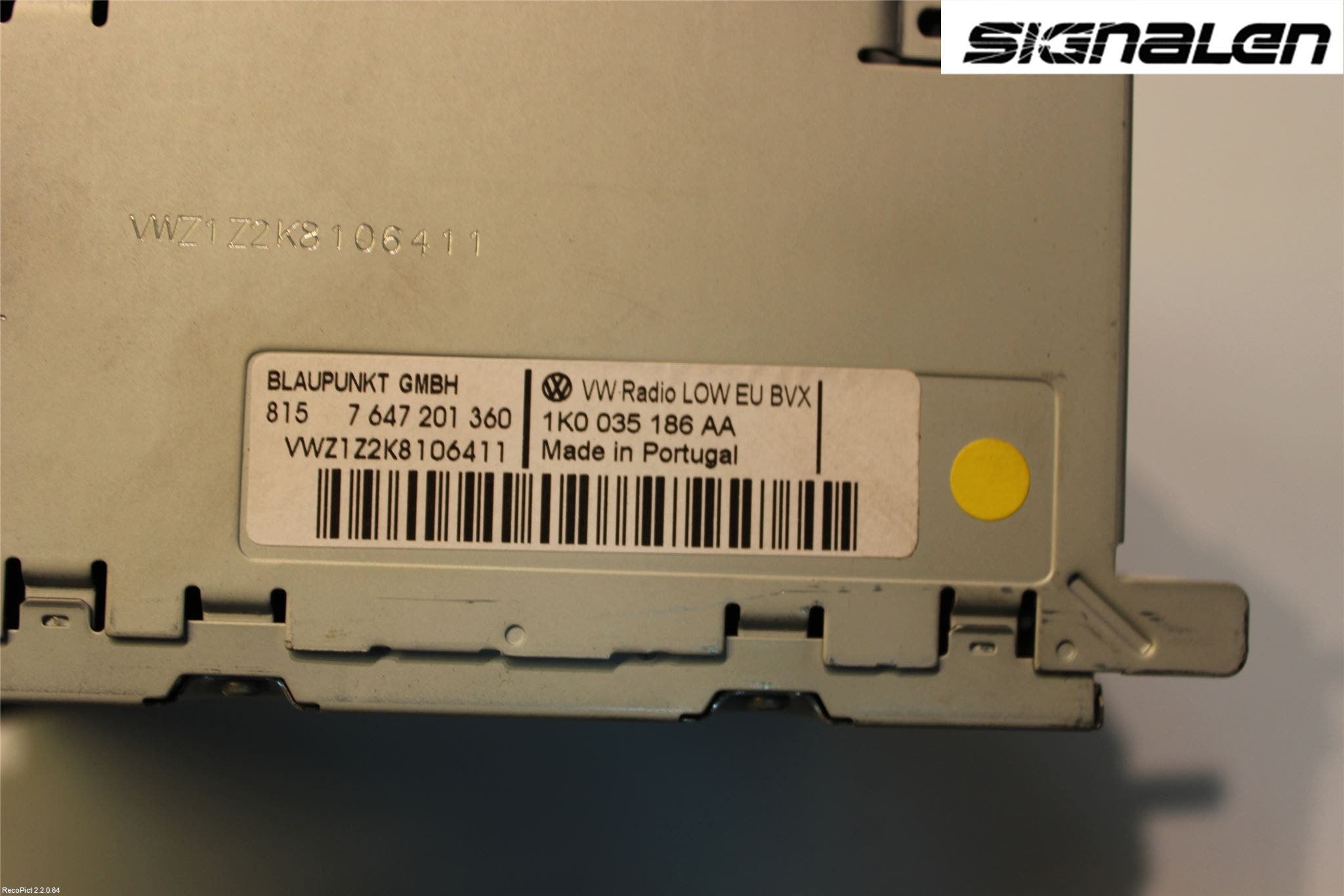 Volkswagen VW PASSAT 05-11 Cd Radio - Multimediapanel