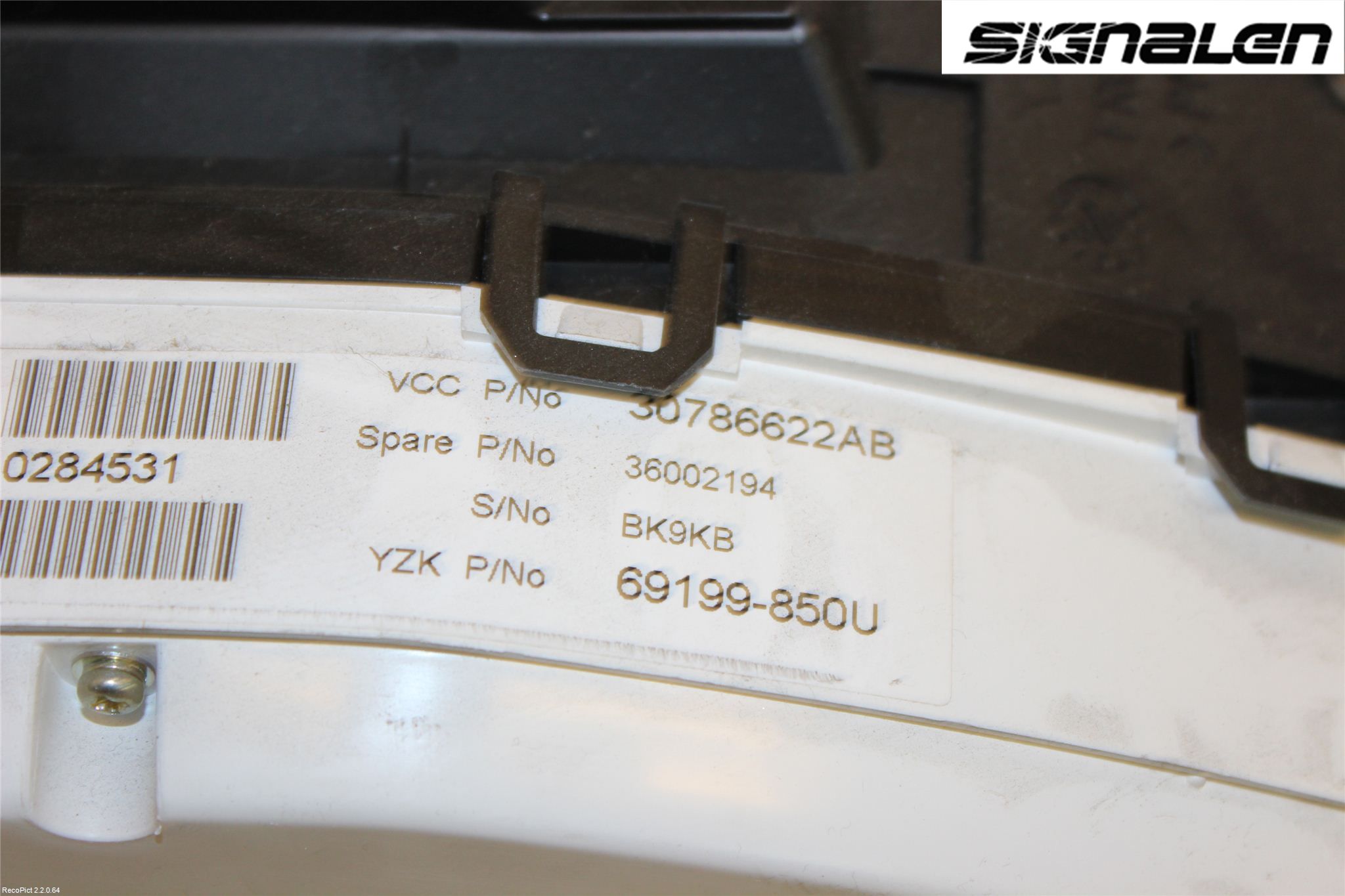 Volvo V70 08-13 Instrument Komb