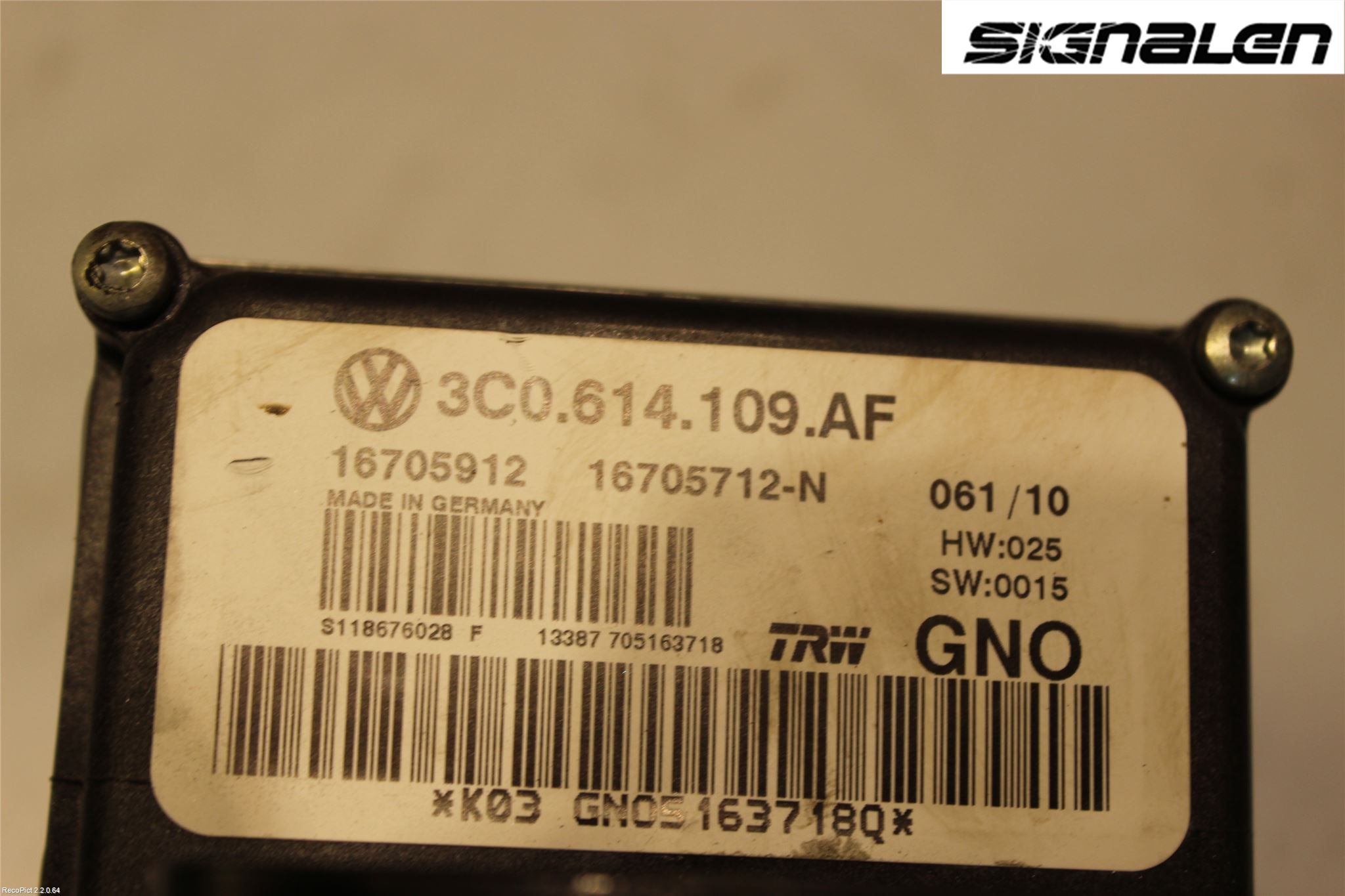 Volkswagen VW PASSAT 05-11 Abs Hydraulaggregat