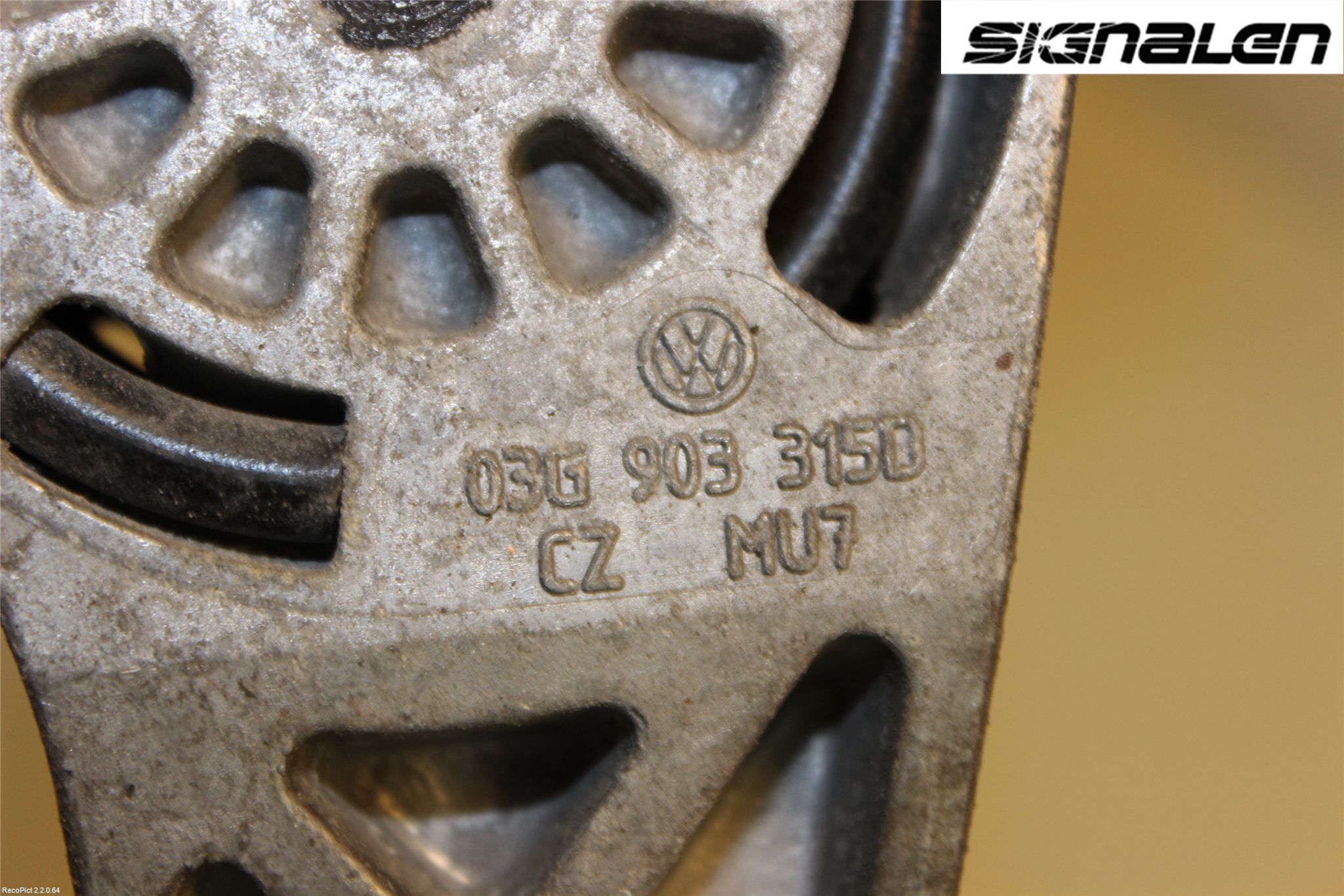 Volkswagen VW PASSAT 05-11 Remspännare