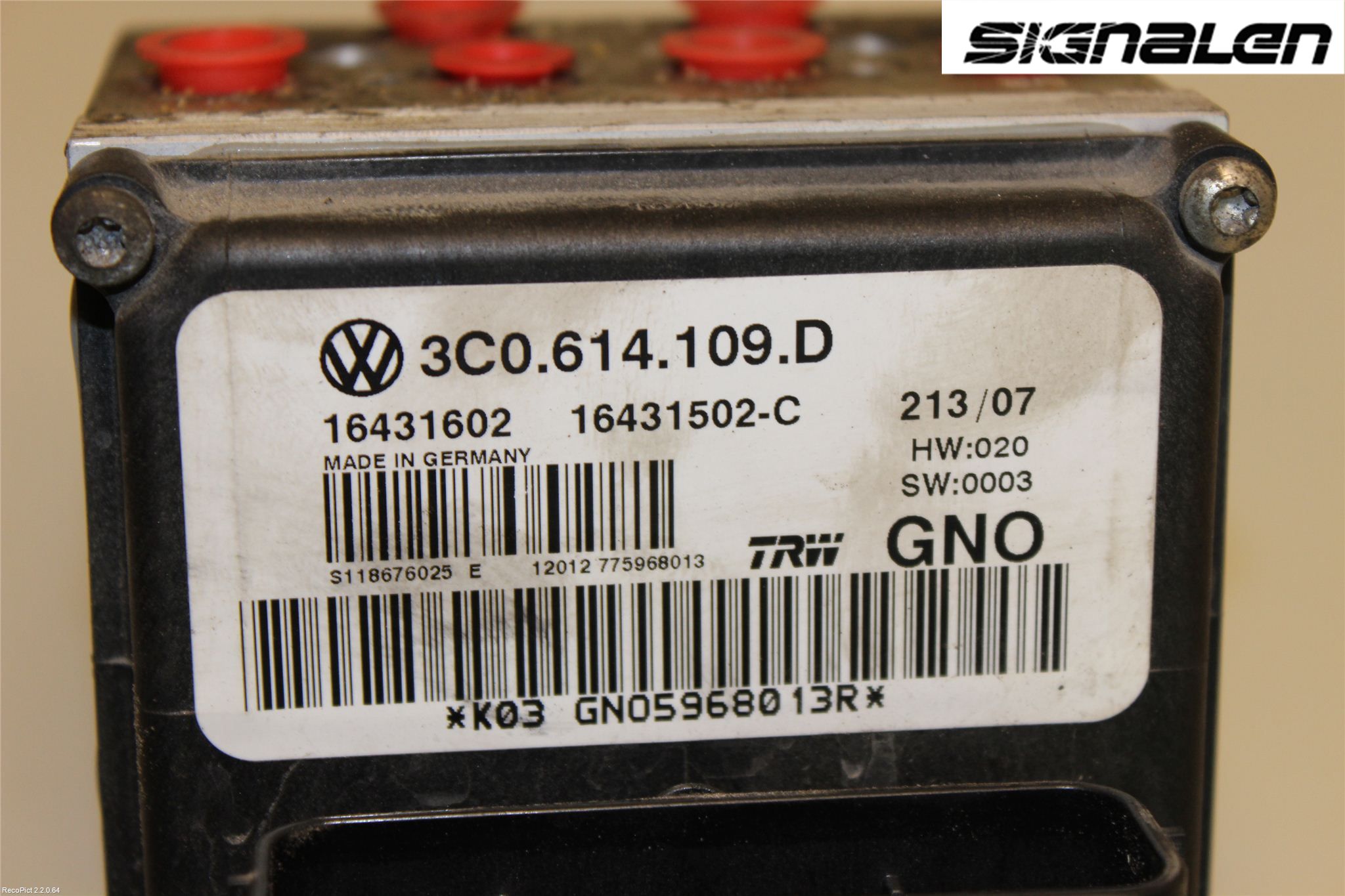 Volkswagen VW PASSAT 05-11 Abs Hydraulaggregat