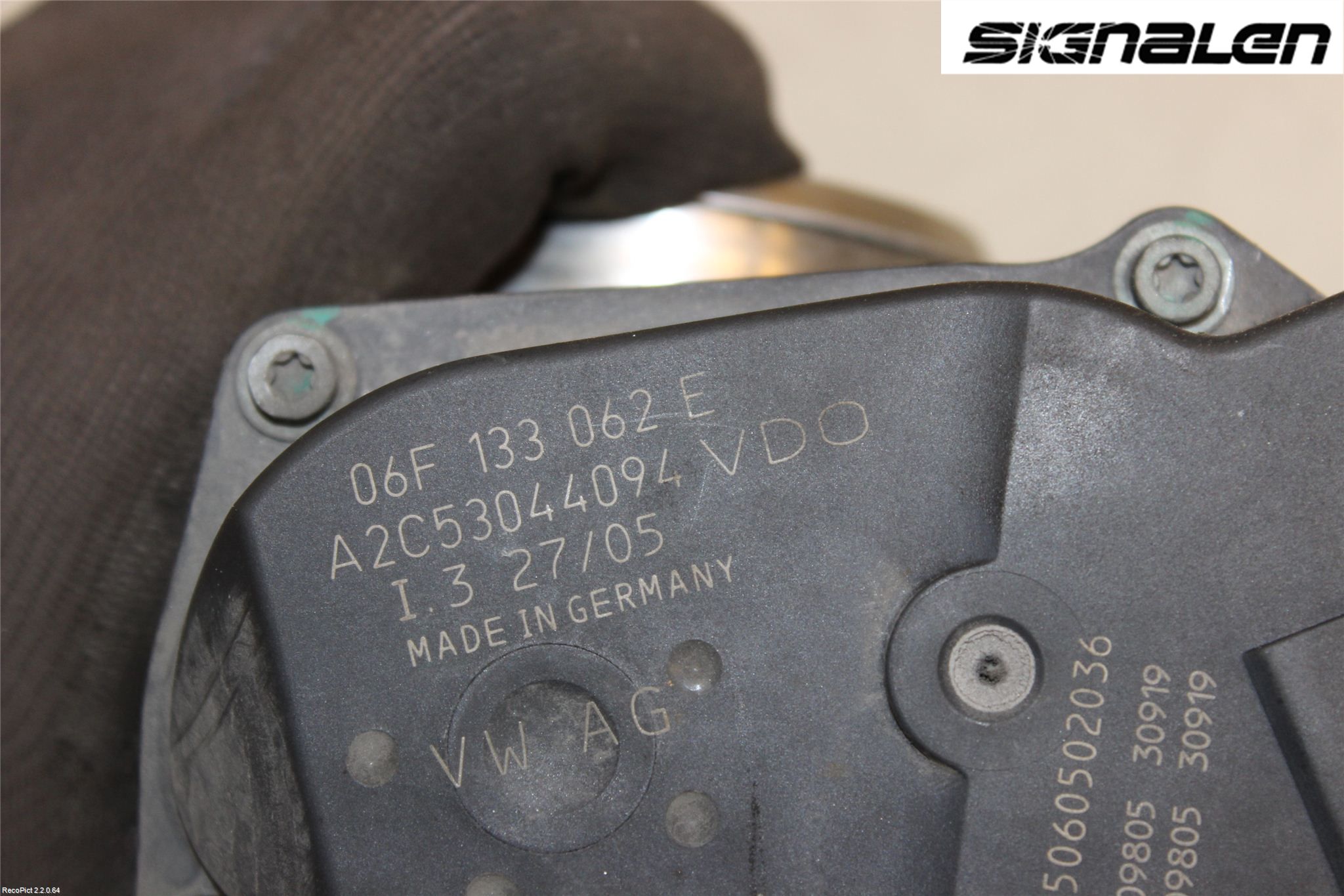 Volkswagen VW GOLF V 04-09 Injspjällhus