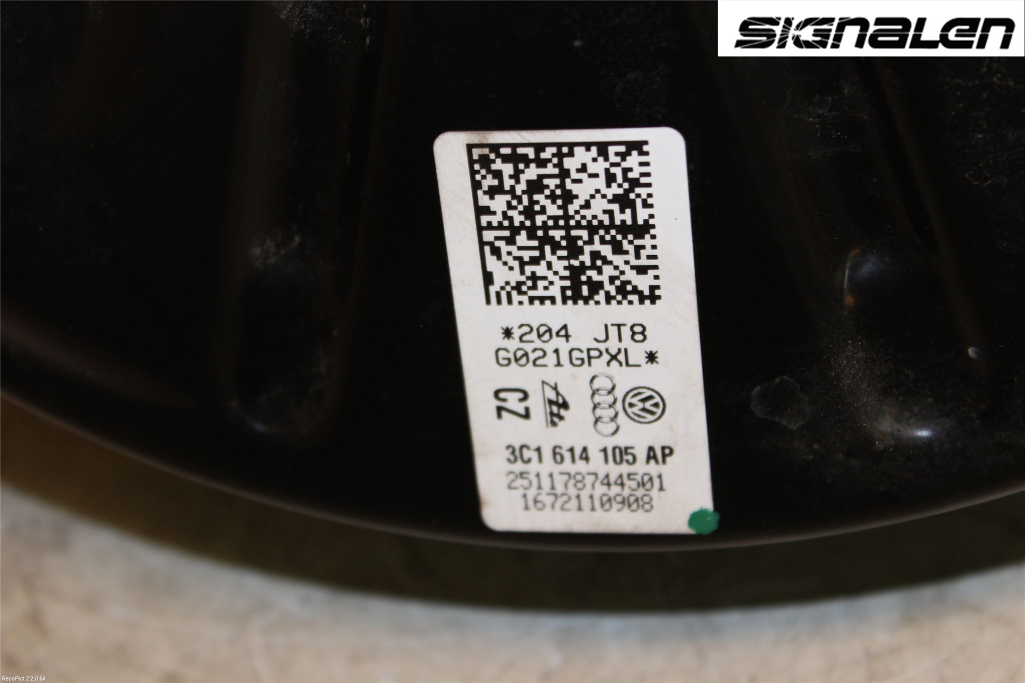 Volkswagen VW PASSAT 11-14 Bromsservo