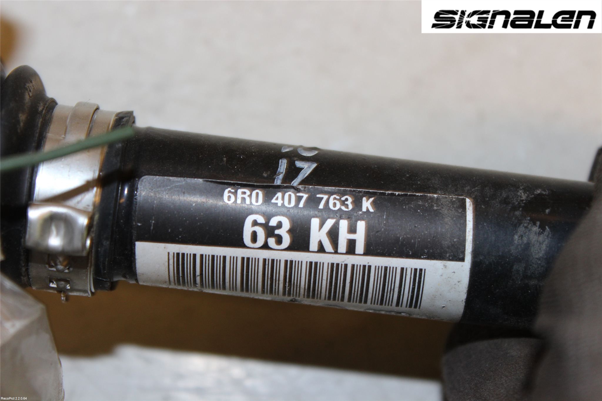 Skoda FABIA 07-14 Drivaxel Fram Vänster