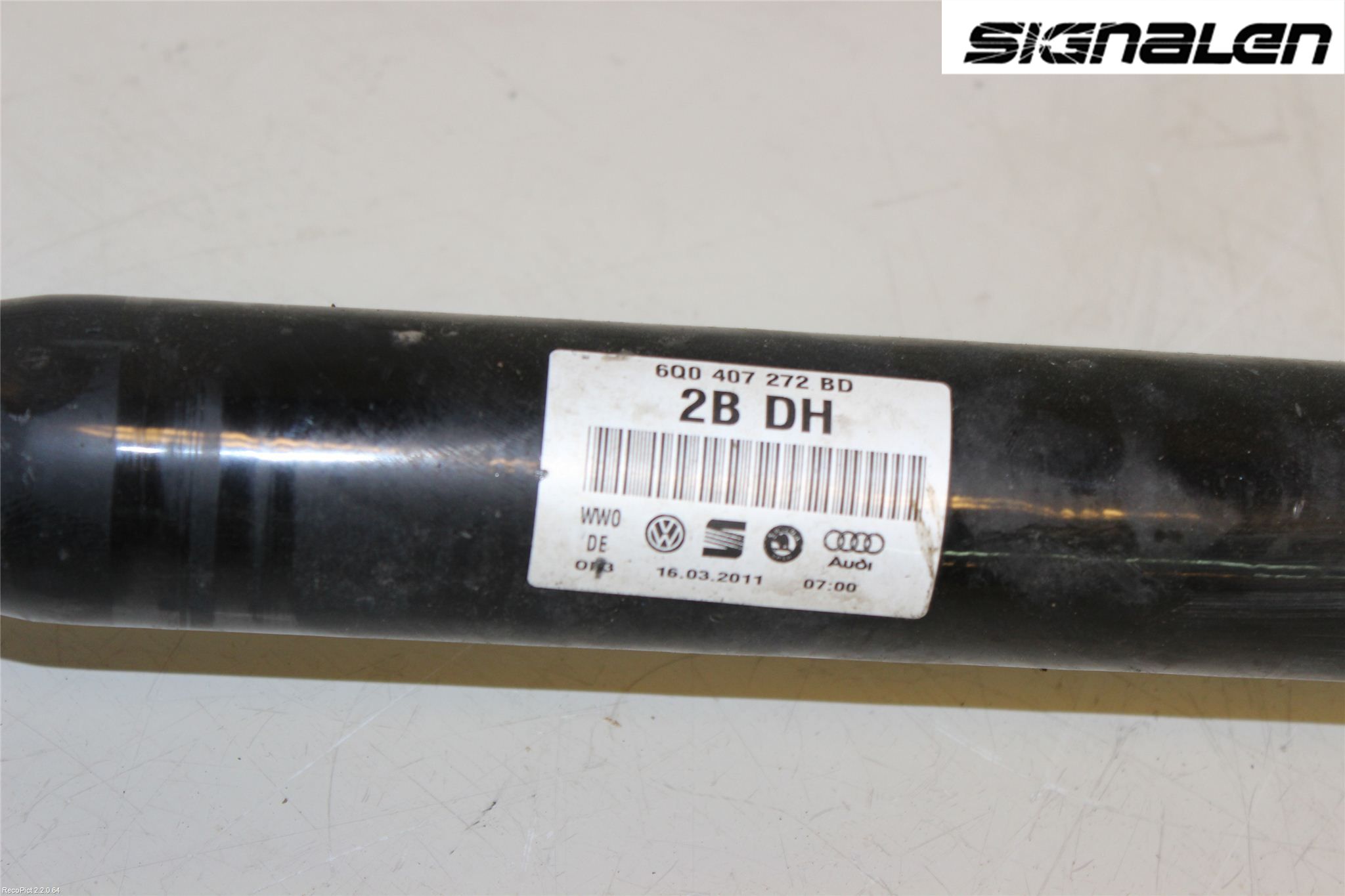 Skoda FABIA 07-14 Drivaxel Fram Höger