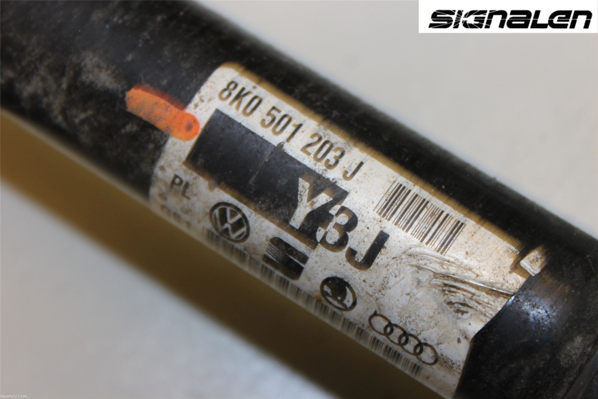 Audi A4/S4 08-11 Drivaxel Bak Höger