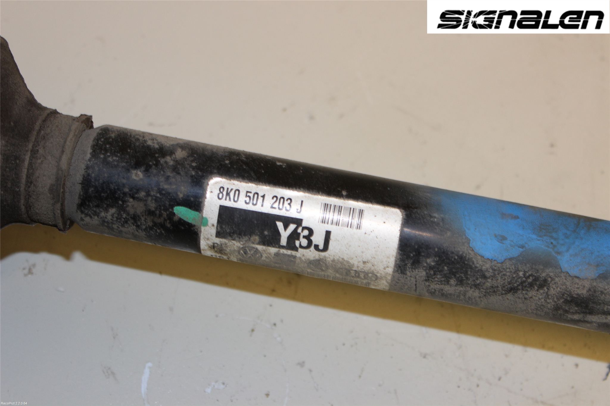 Audi A4 ALLROAD 09-16 Drivaxel Bak Höger