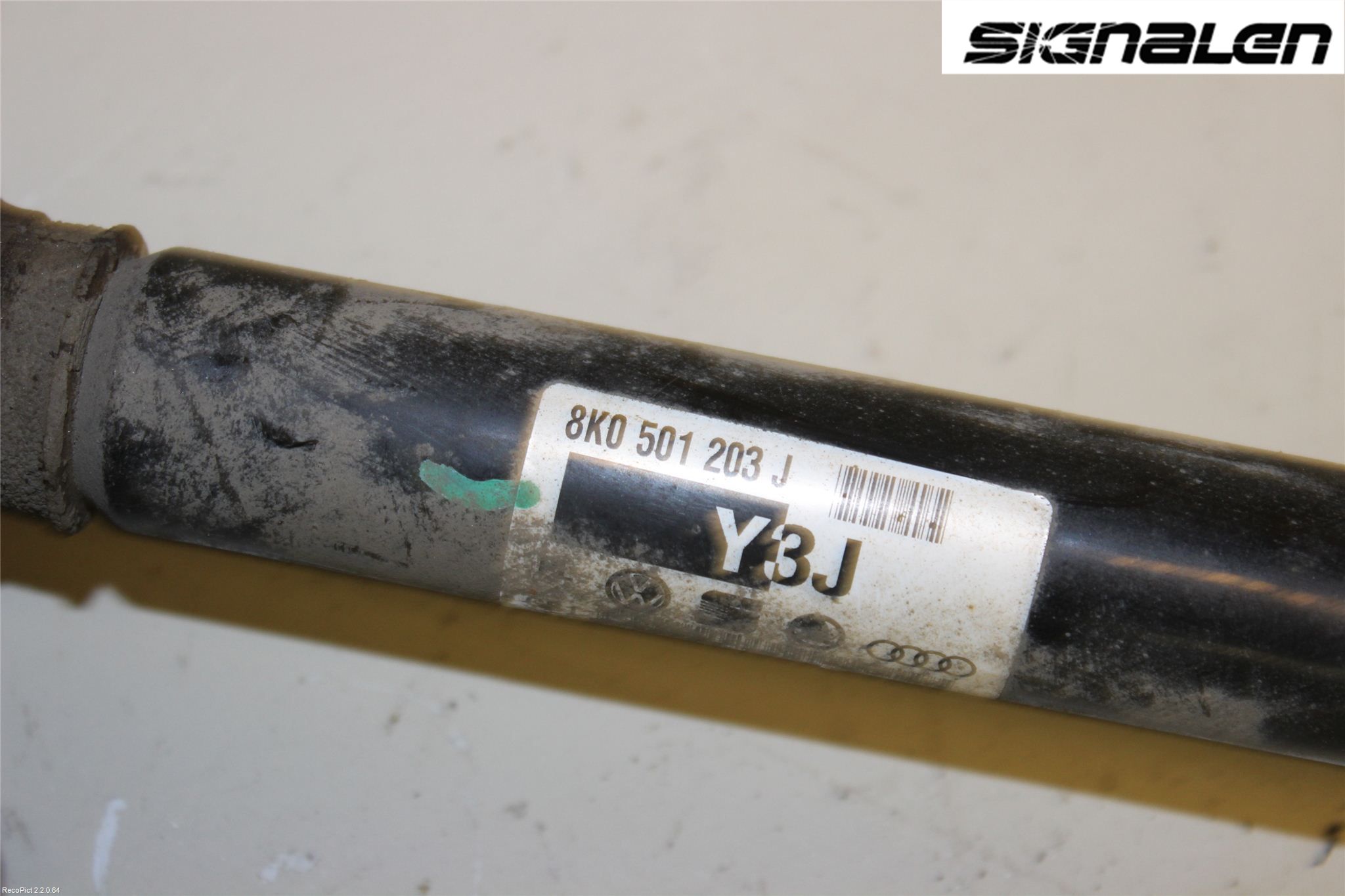 Audi A4 ALLROAD 09-16 Drivaxel Bak Vänster