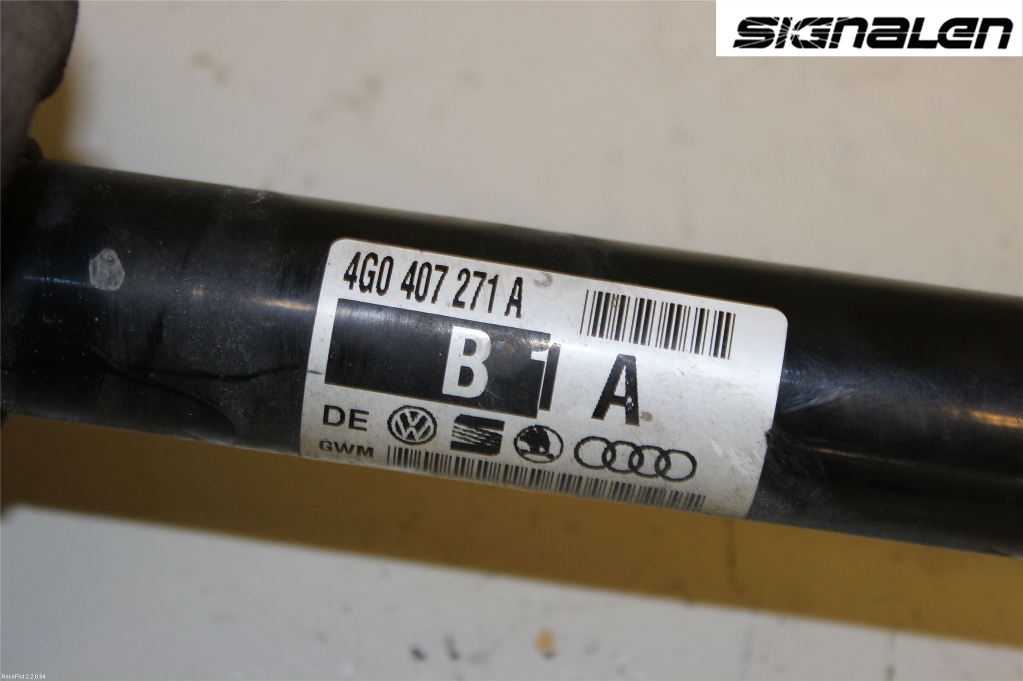 Audi A6/S6 4G 11-18 Drivaxel Fram Höger