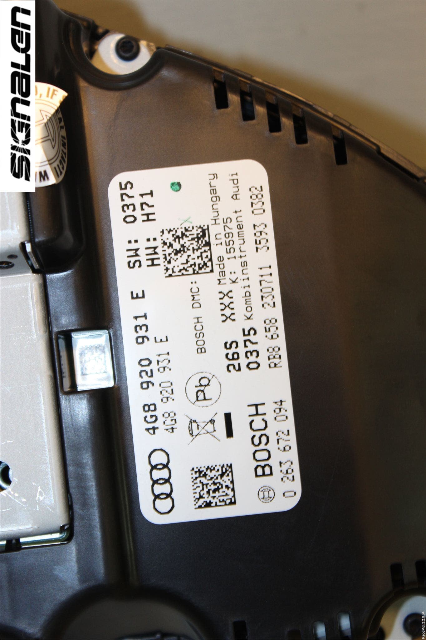 Audi A6/S6 4G 11-18 Instrument Komb