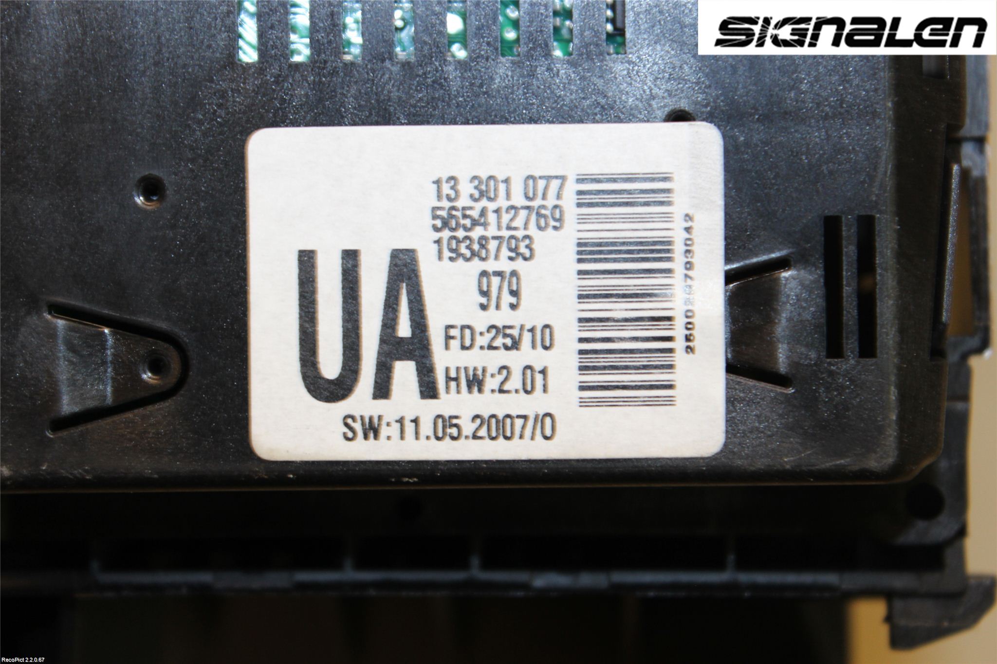 Opel ASTRA H 04-12 Färddator