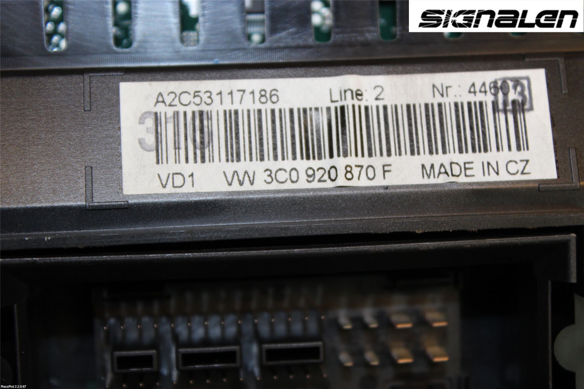 Volkswagen VW PASSAT 05-11 Instrument Komb