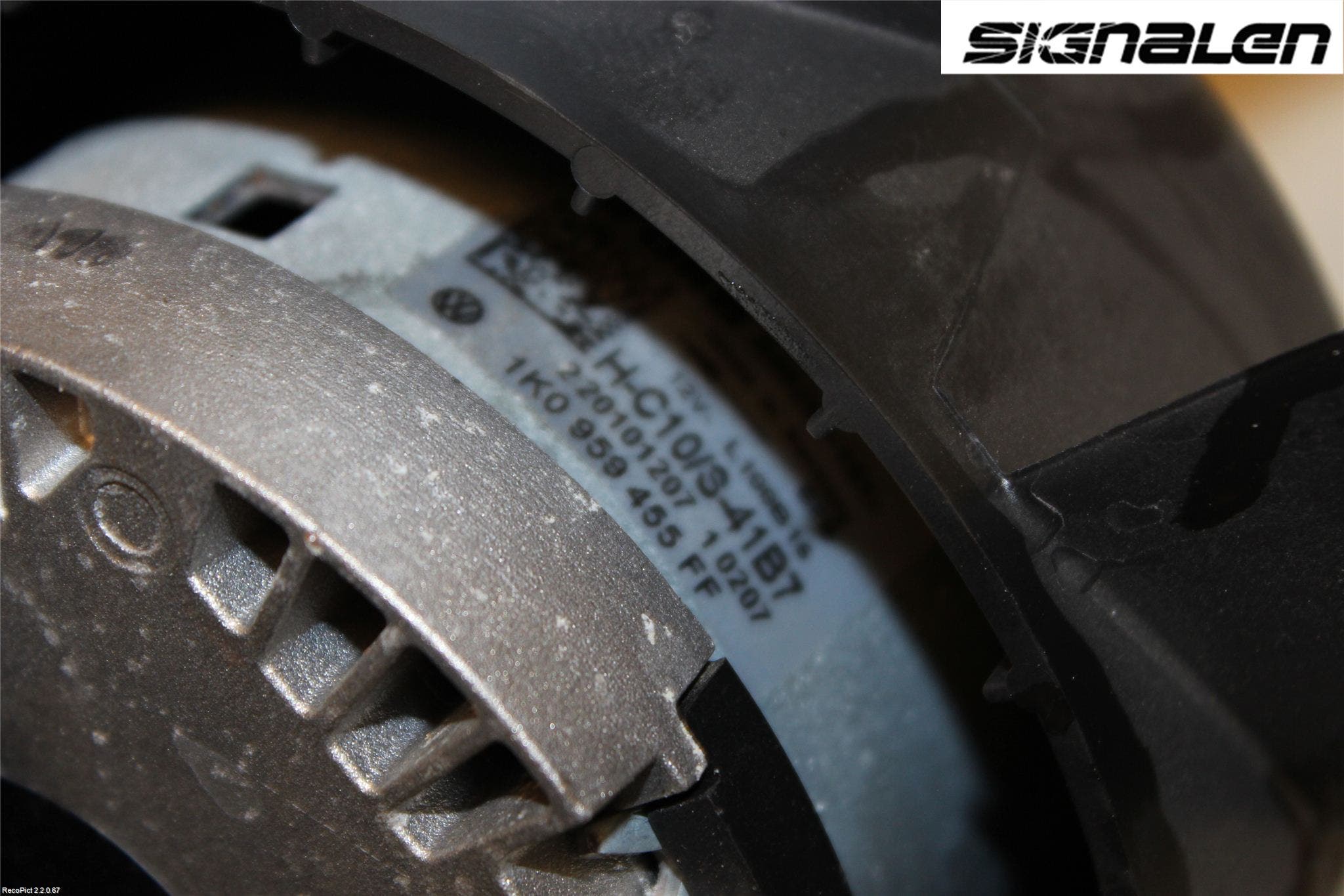 Volkswagen VW GOLF VI 09-13 Kylfläkt El