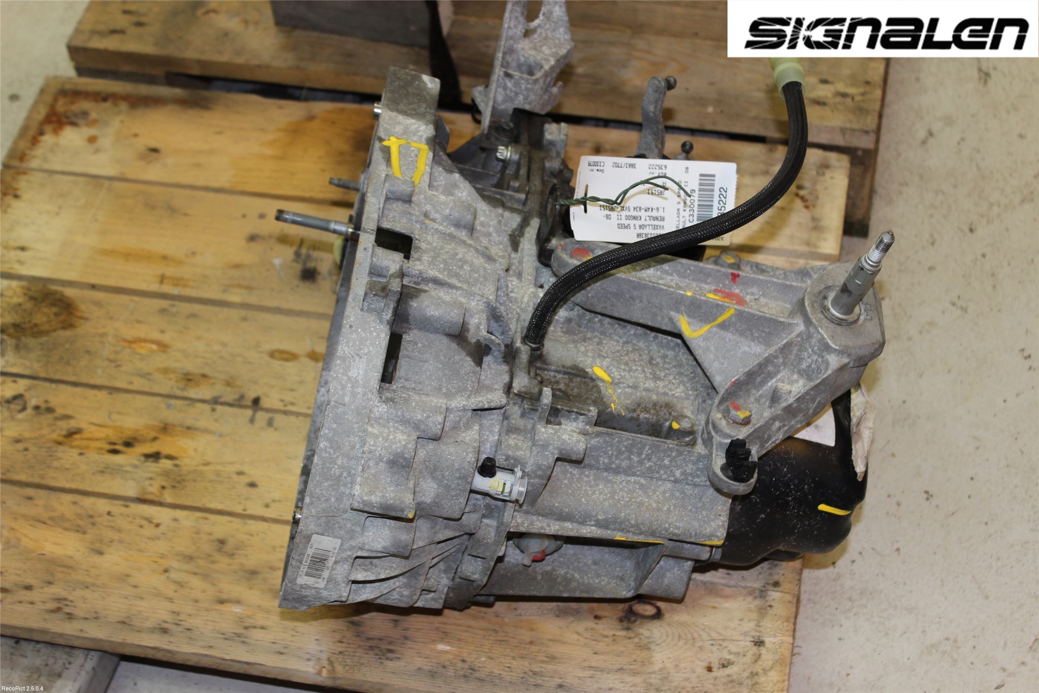 Renault KANGOO II 08-14 Växellåda Man 5 Vxl