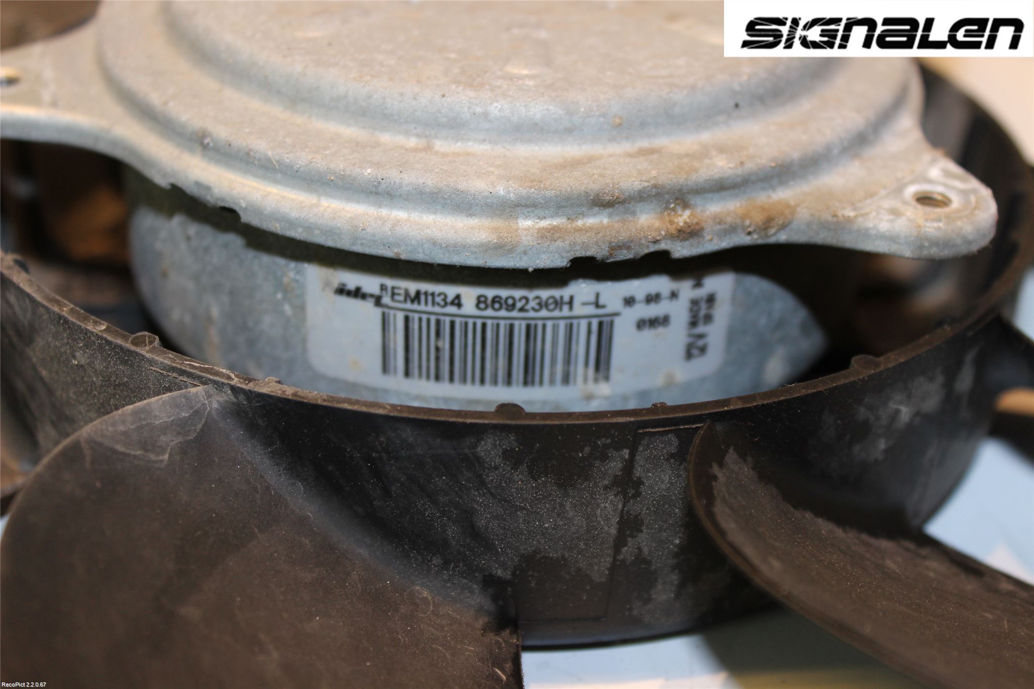 Saab 9-3 VER2/VER3 08-15 Kylfläkt El