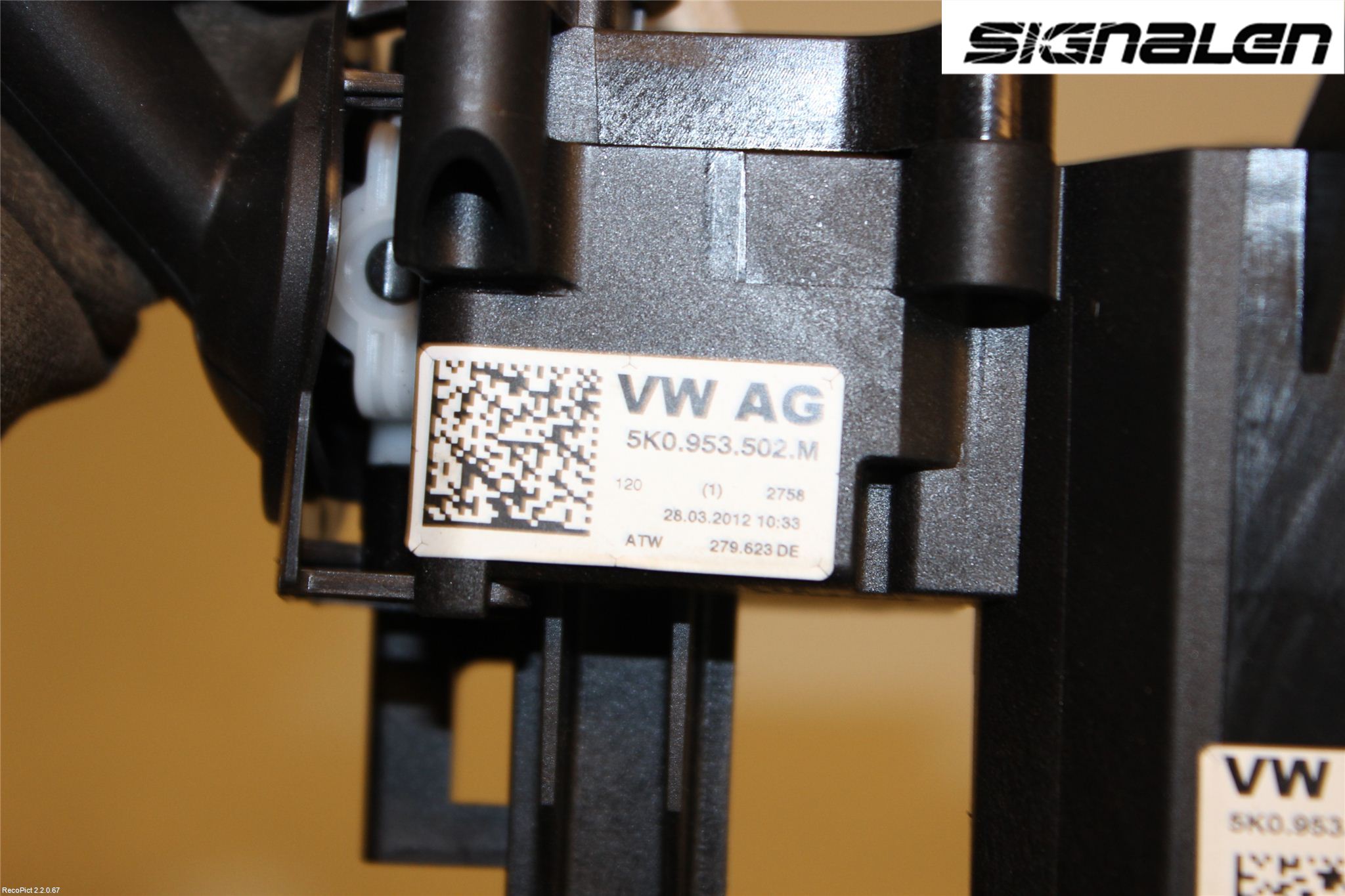 Volkswagen VW TOURAN 10-15 Spakcentral