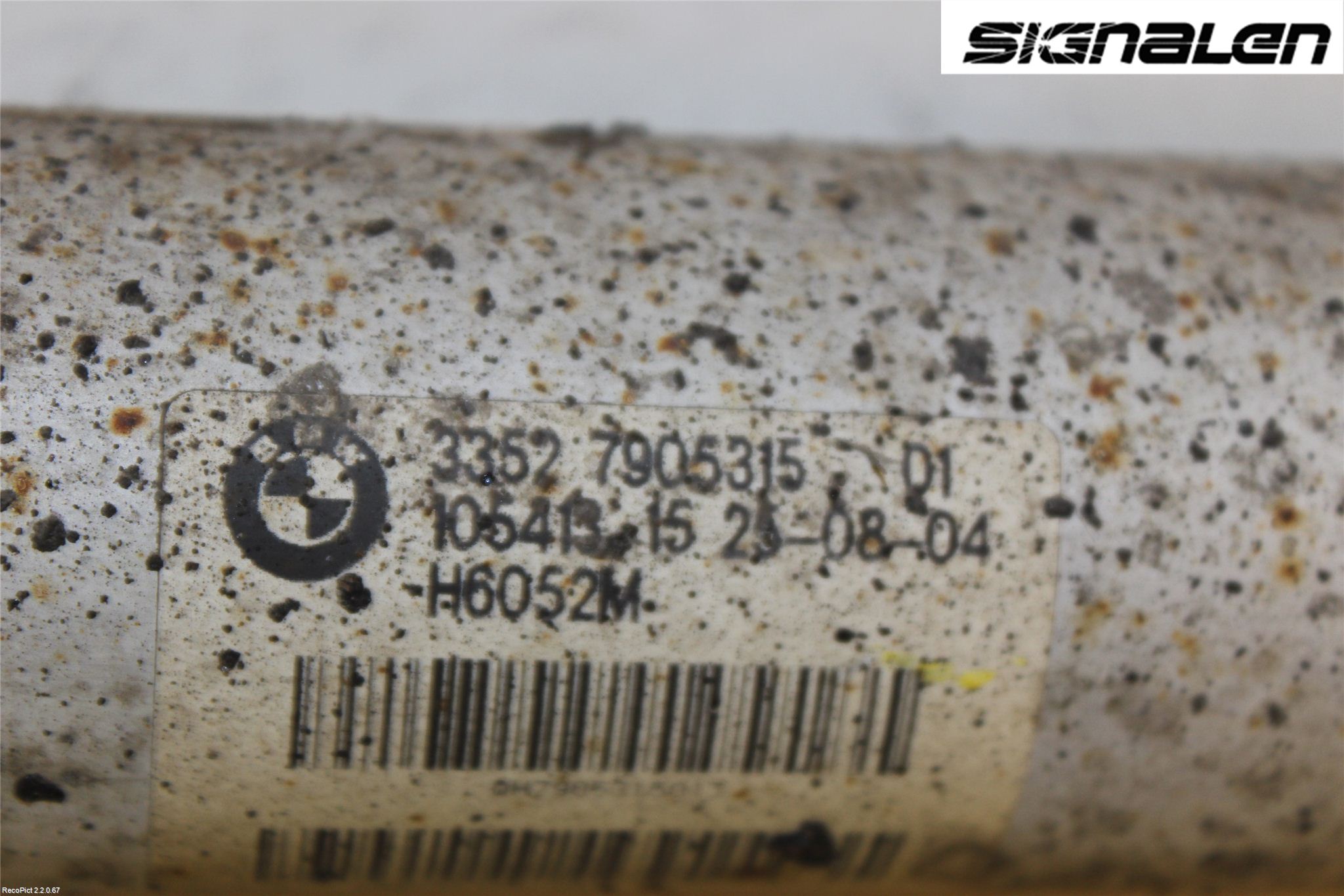 BMW 5 E60/61 Sed/Tou 02-10 Fjäderben Bak Höger