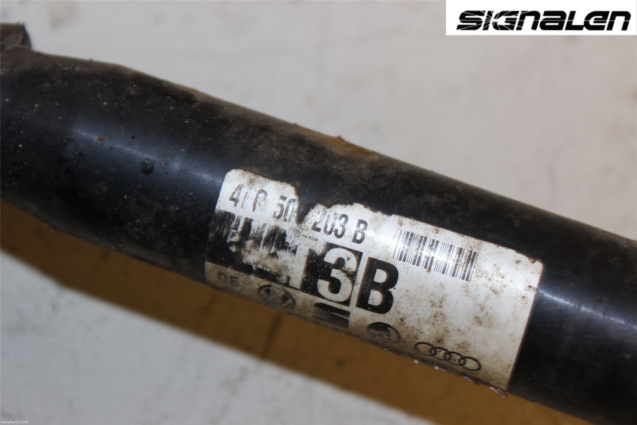 Audi A6/S6     05-11 Drivaxel Bak Vänster