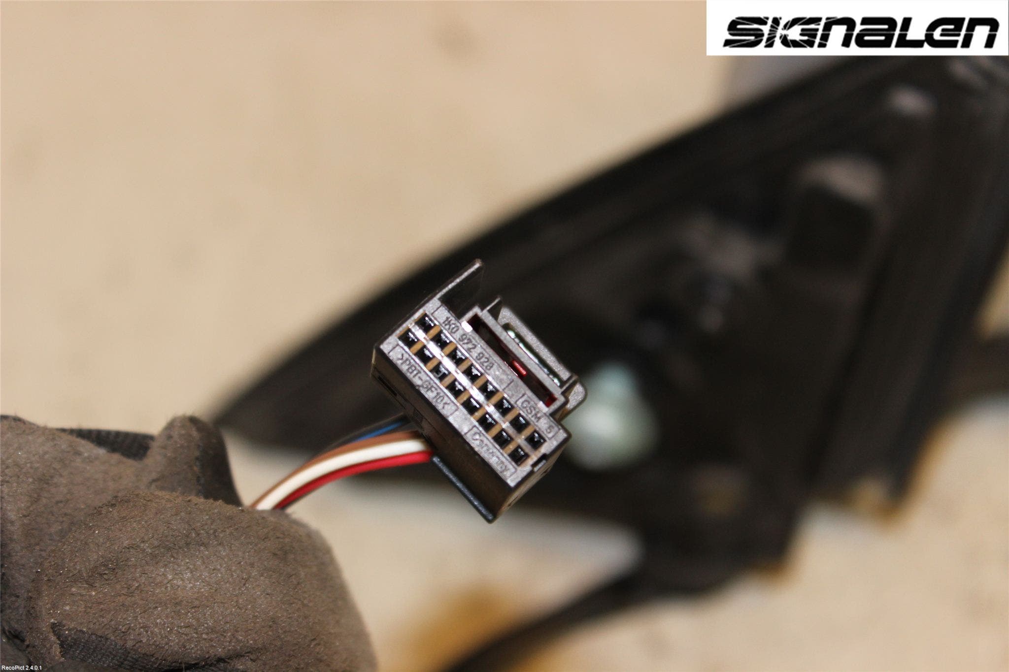 Audi A6/S6 05-11 Spegel Yttre El Hö