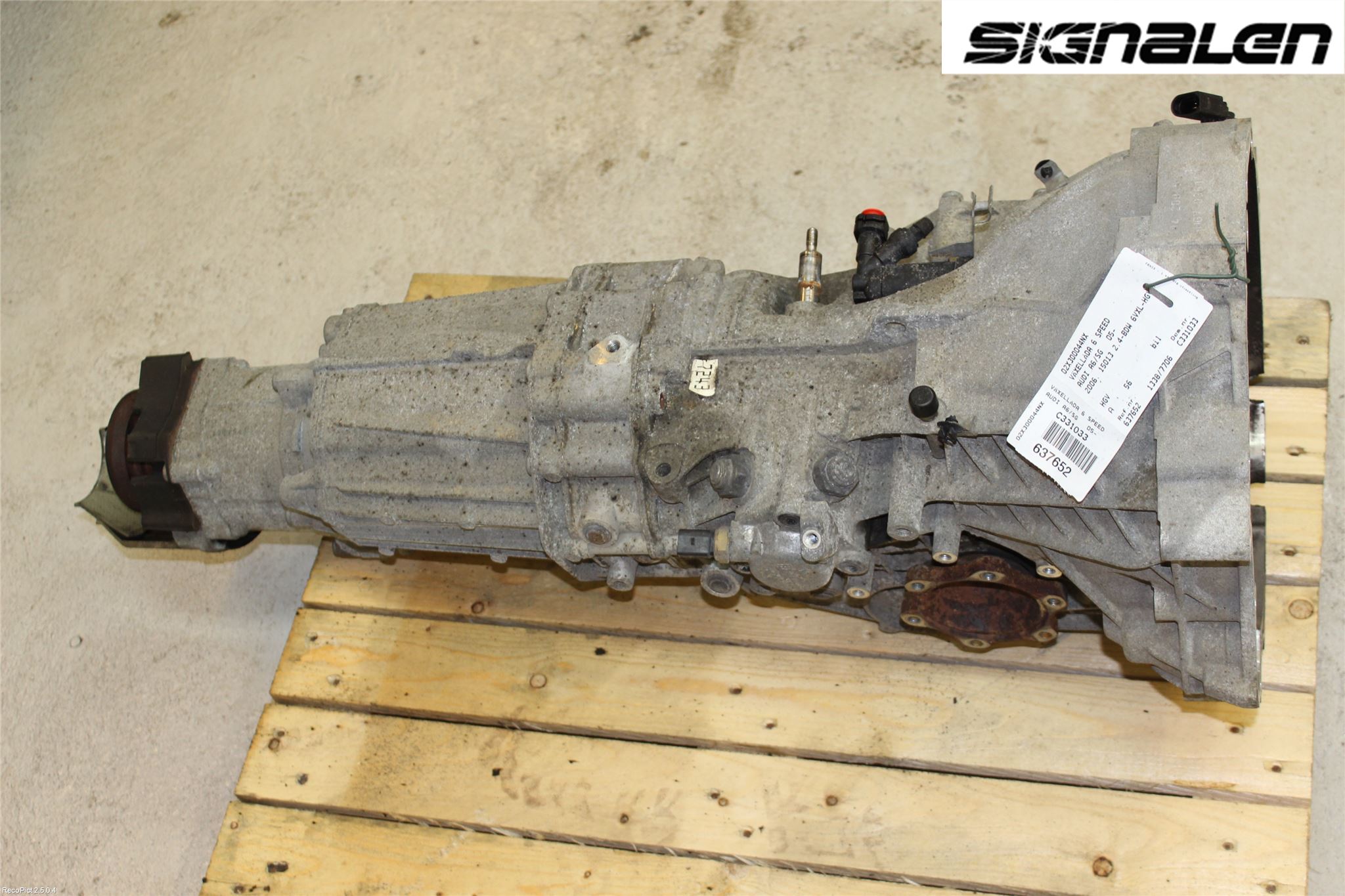 Audi A6/S6     05-11 Växellåda Man 6 Vxl