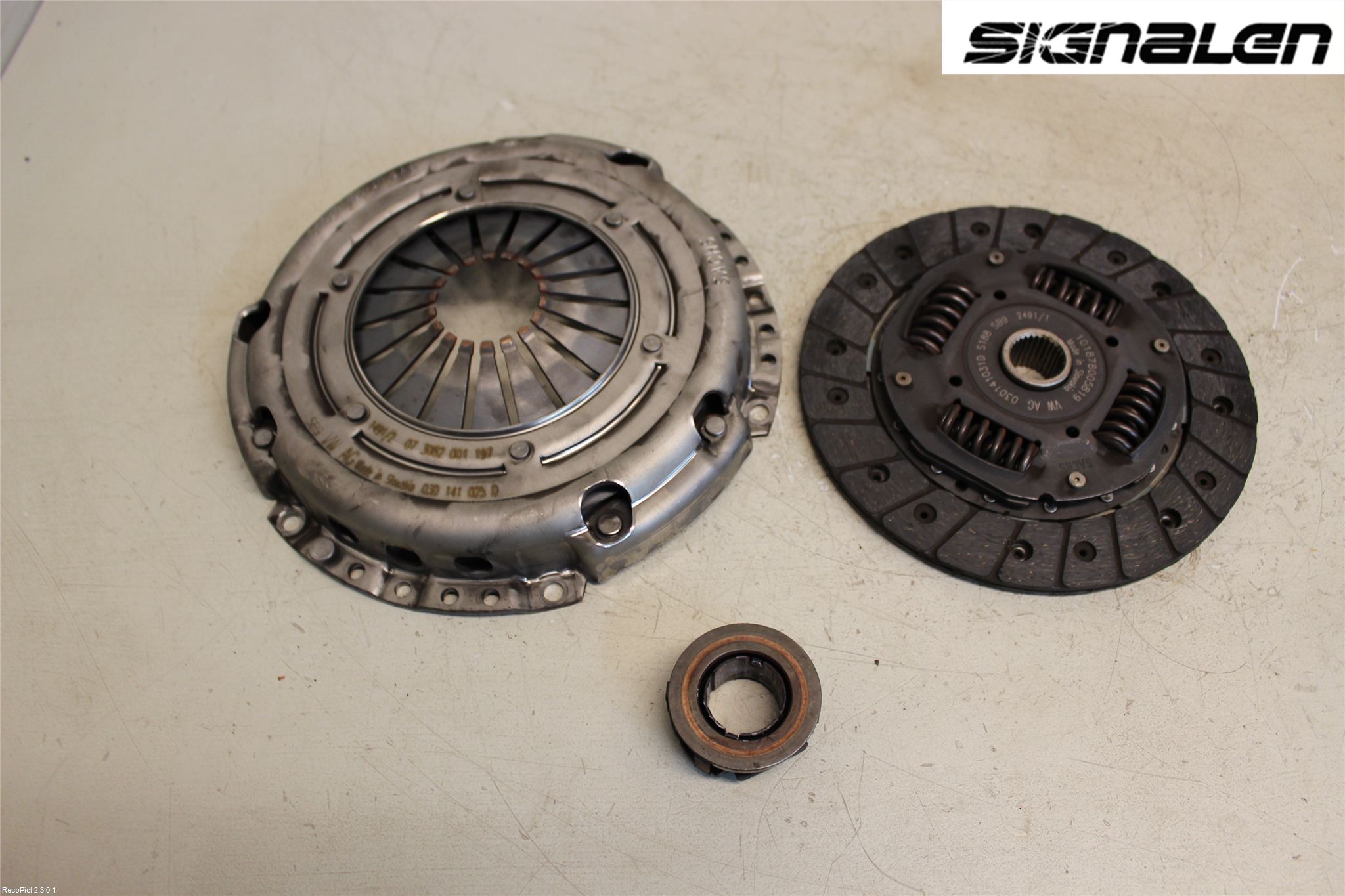 Skoda FABIA 07-14 Koppling-Lamell