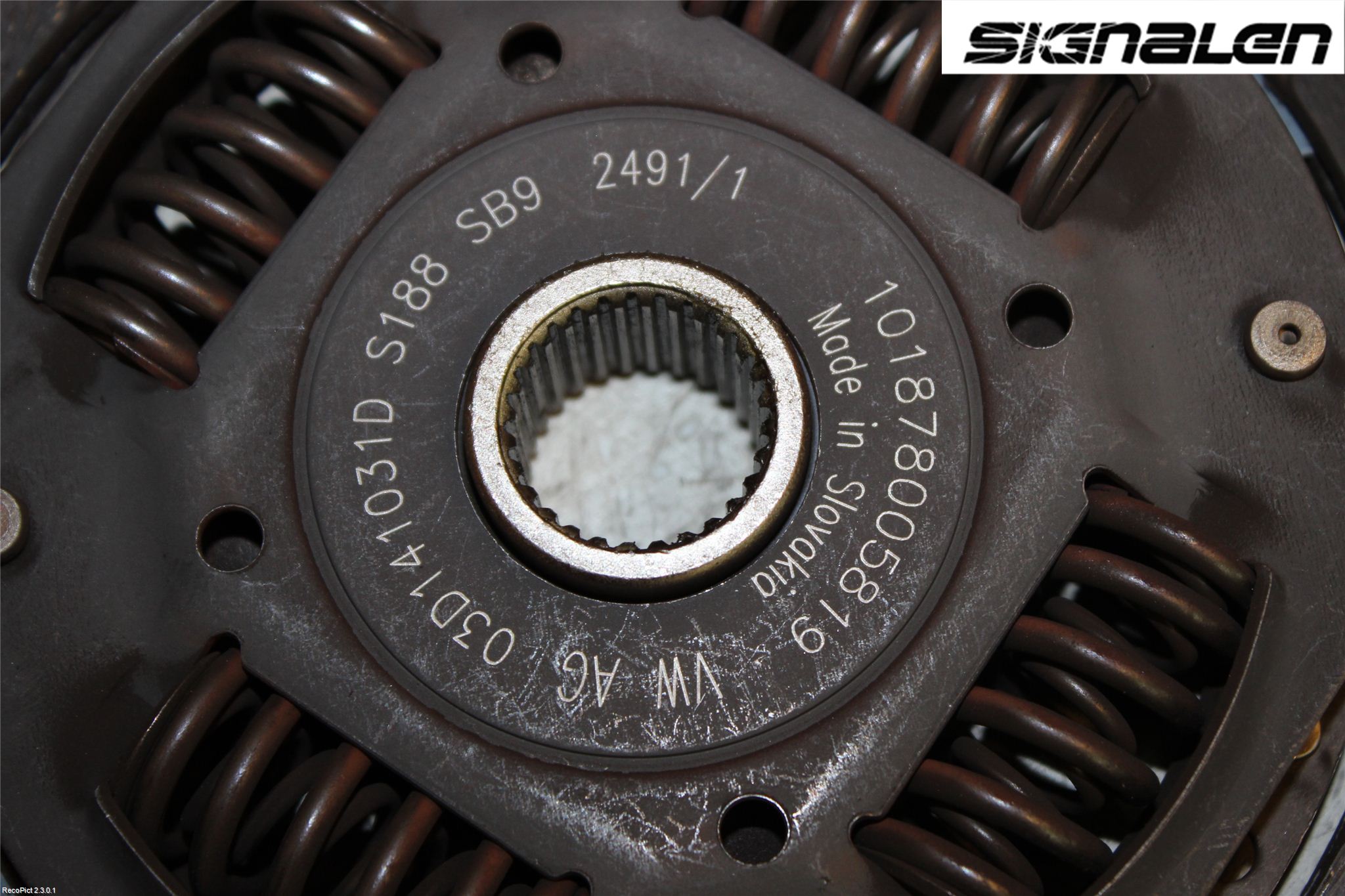 Skoda FABIA 07-14 Koppling-Lamell