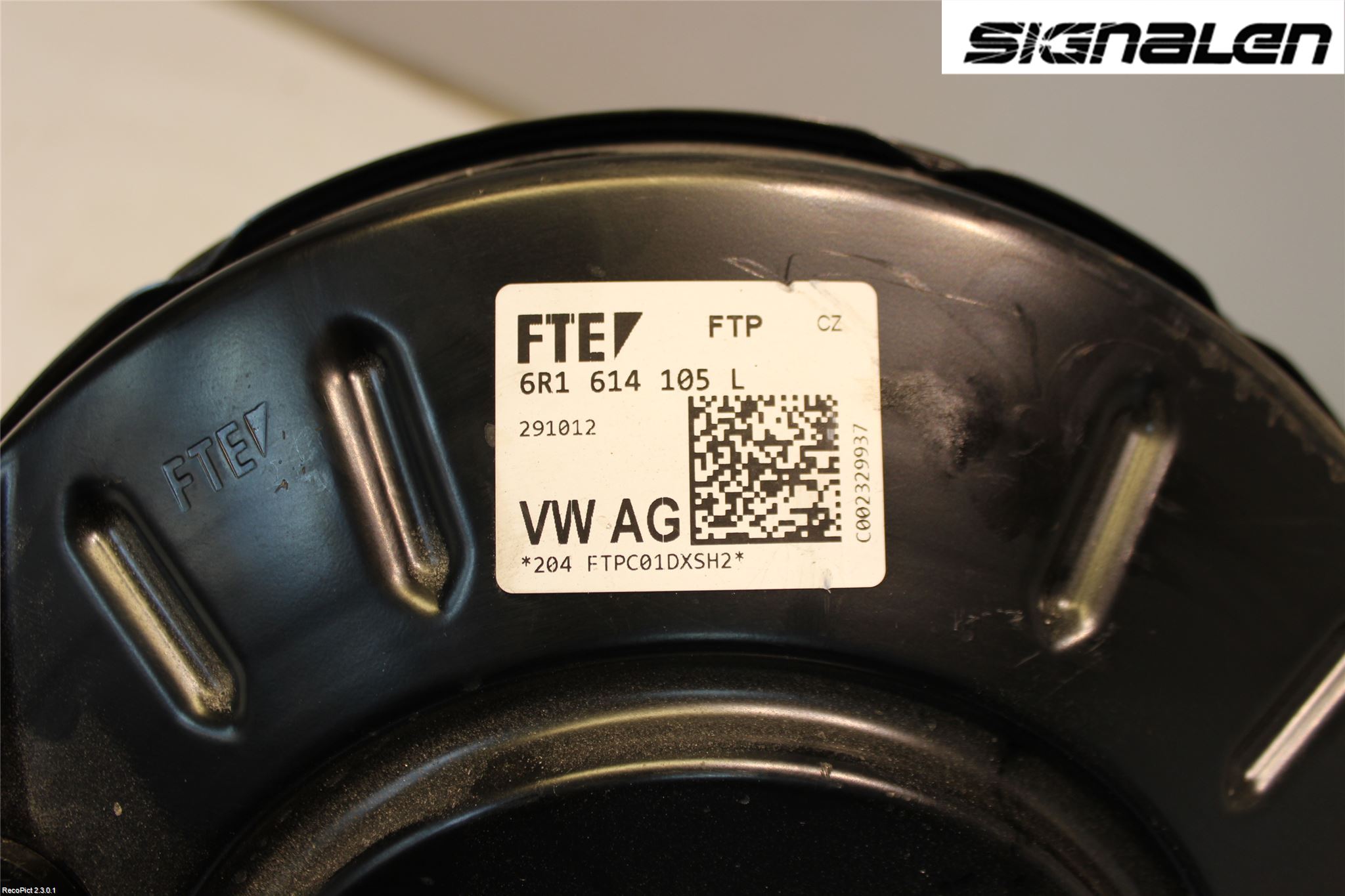 Volkswagen VW POLO 10-17 Bromsservo