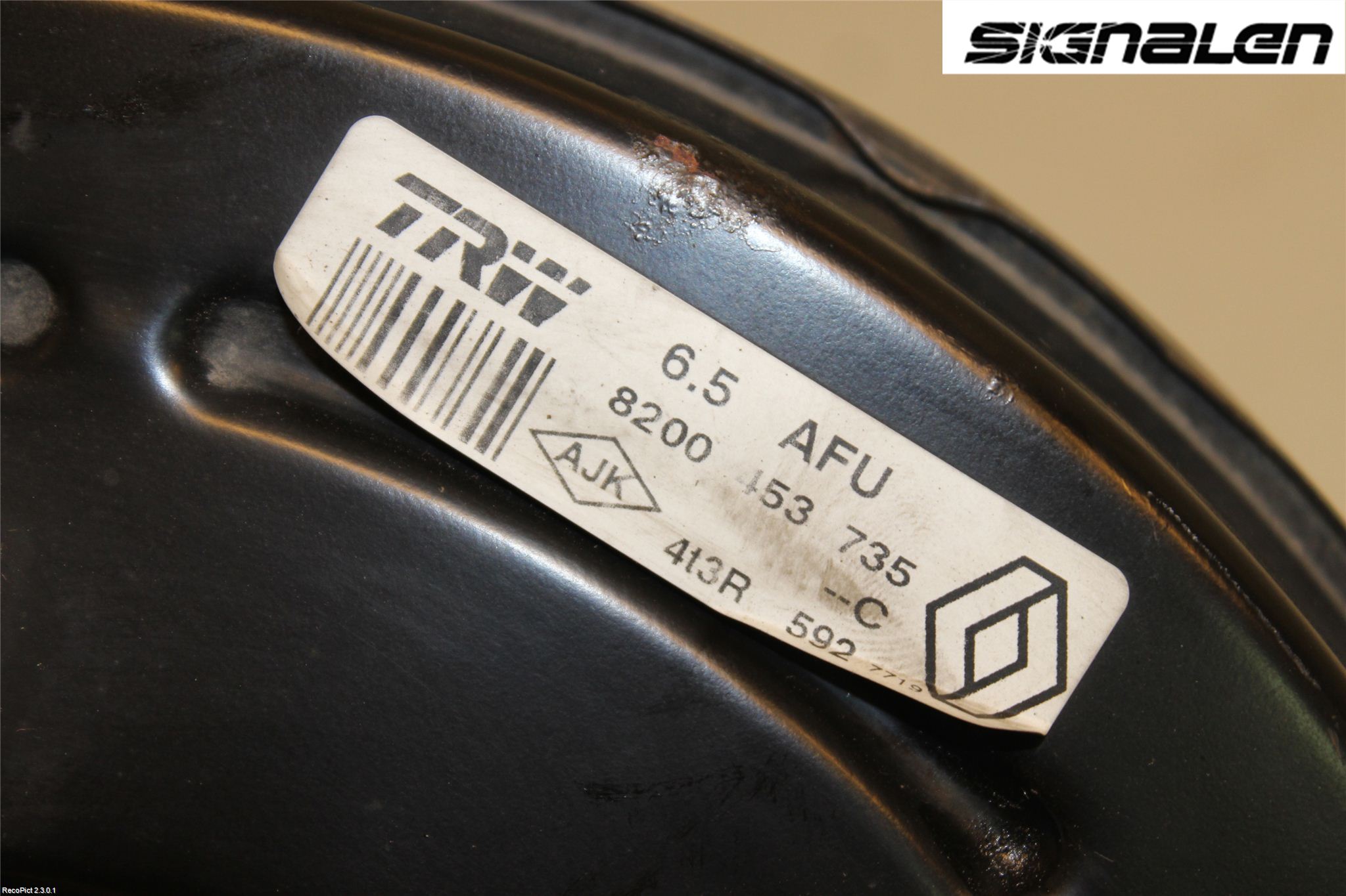 Renault SCÉNIC/GRAND 03-06 Bromsservo