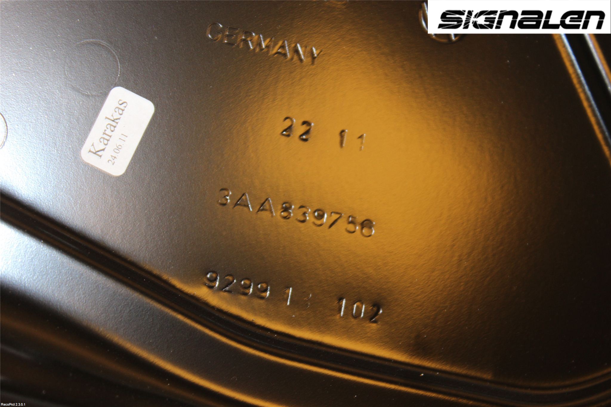 Volkswagen VW PASSAT 11-14 Fönsterhissmekanism