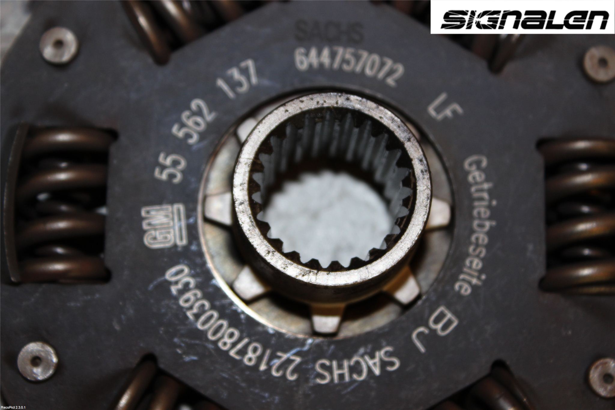 Opel INSIGNIA 09-16 Koppling-Lamell