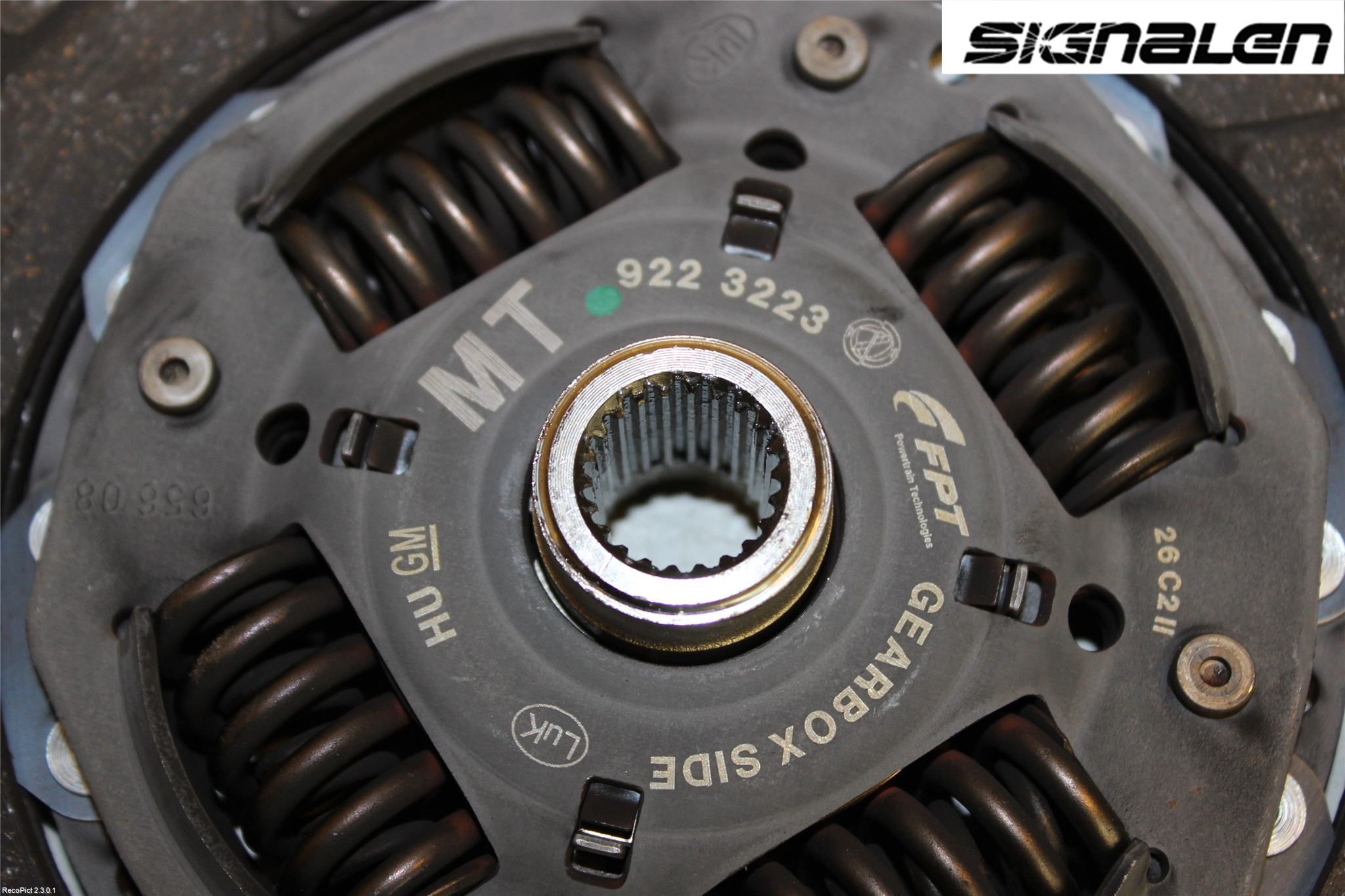 Opel CORSA D 07-14 Koppling-Lamell