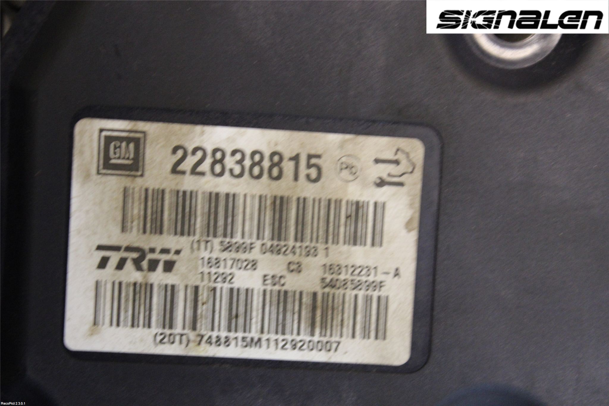 Opel INSIGNIA 09-16 Abs Hydraulaggregat