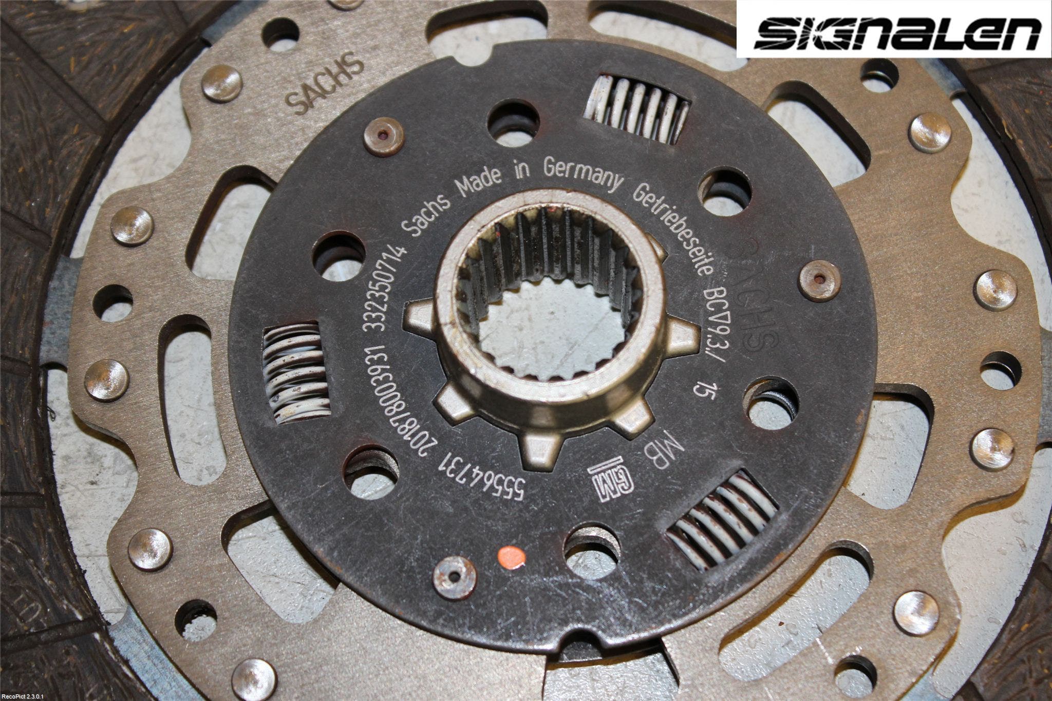 Opel ASTRA J 10-15 Koppling-Lamell