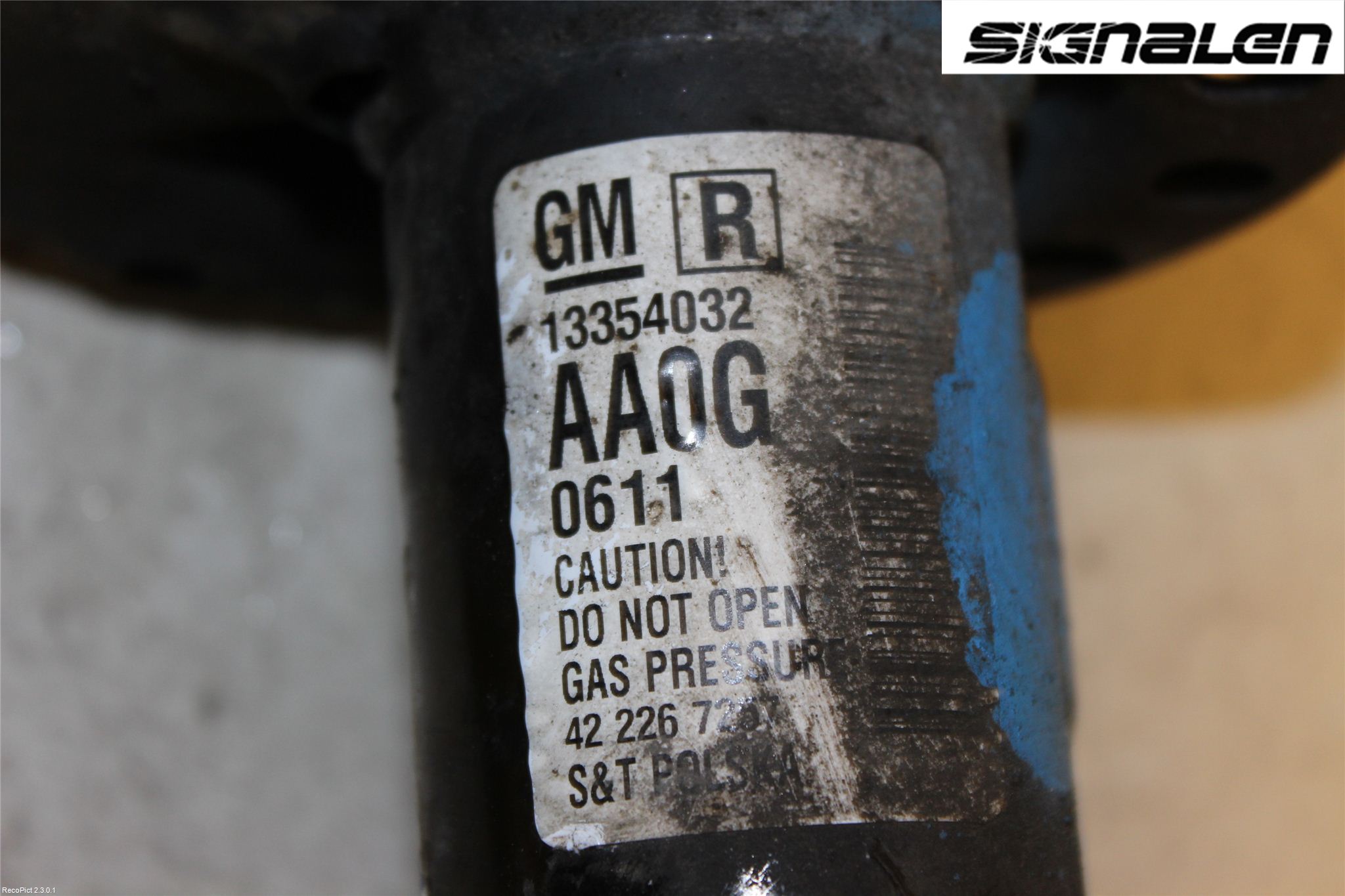 Opel ASTRA J 10-15 Fjäderben Fram Höger