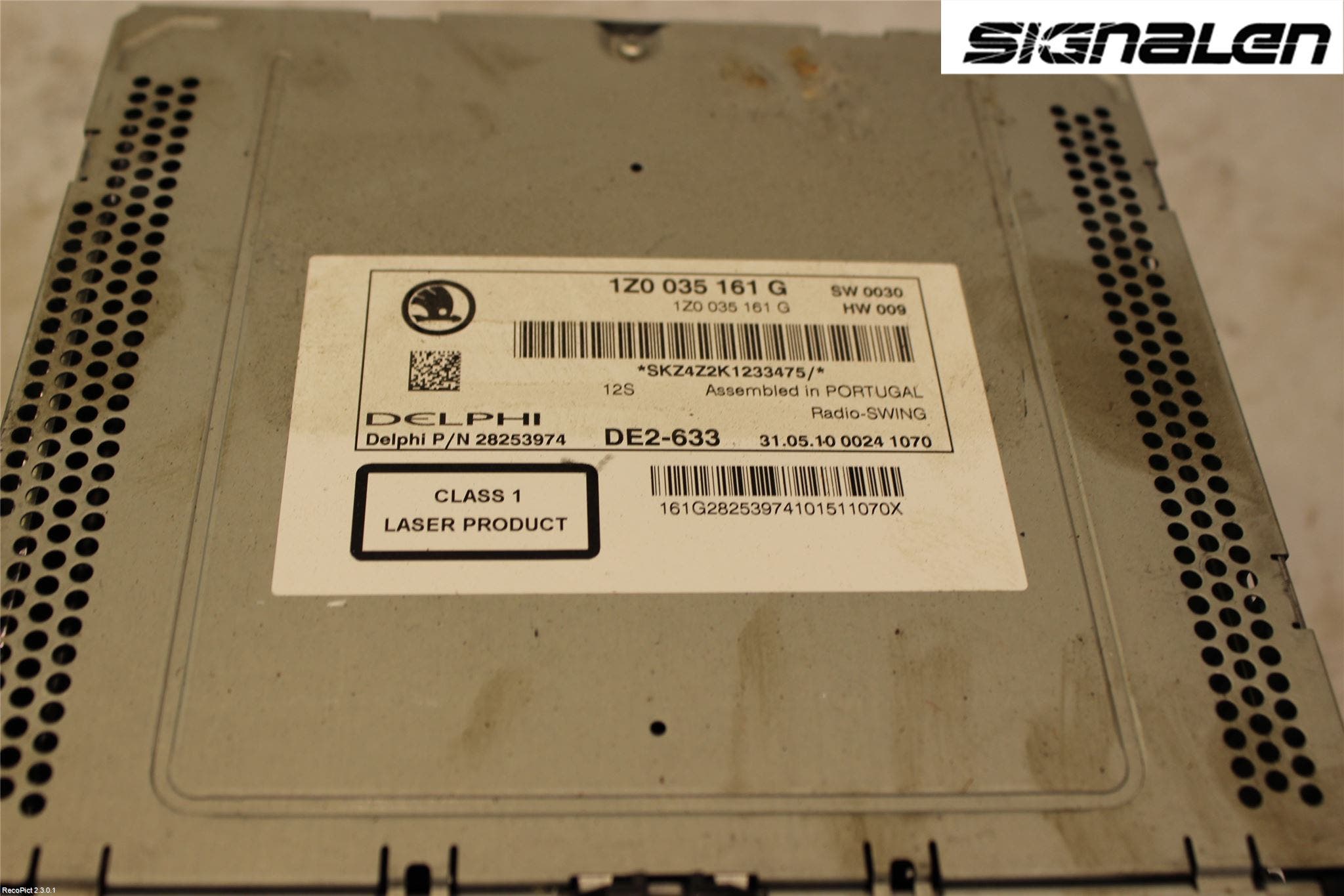 Skoda OCTAVIA (1Z) 05-13 Radio