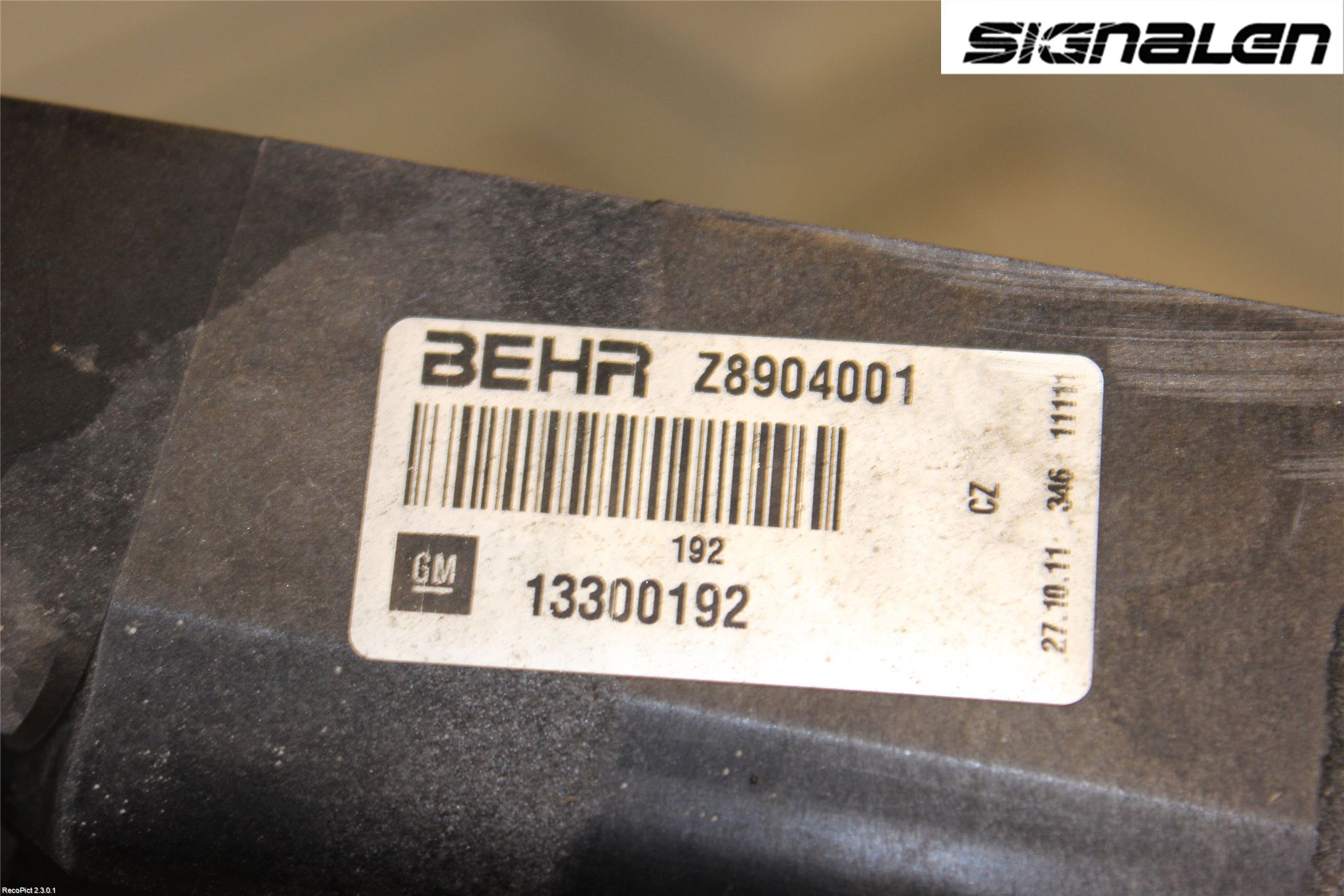 Opel INSIGNIA 09-16 Kylfläkt El