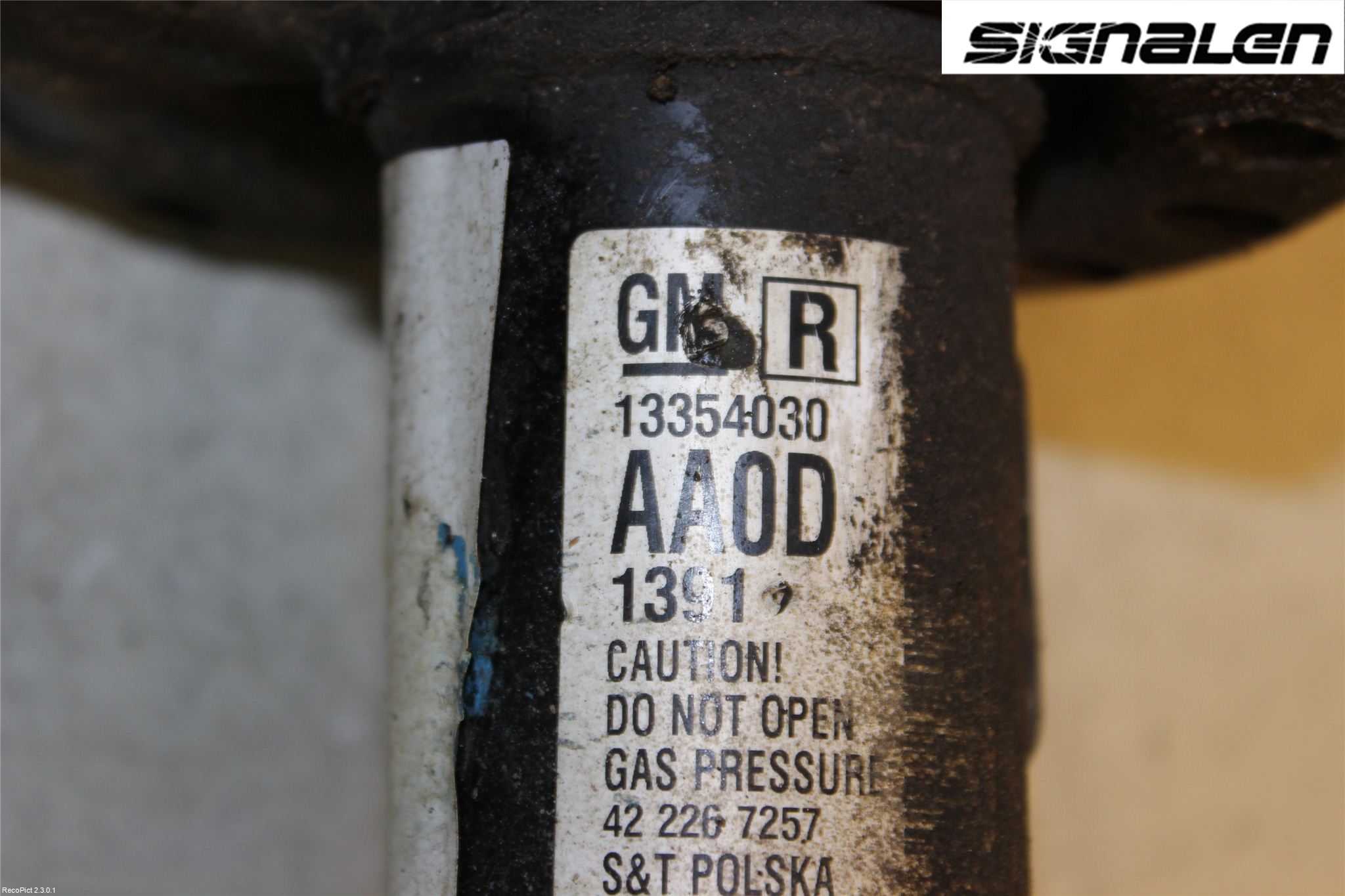 Opel ASTRA J 10-15 Fjäderben Fram Höger