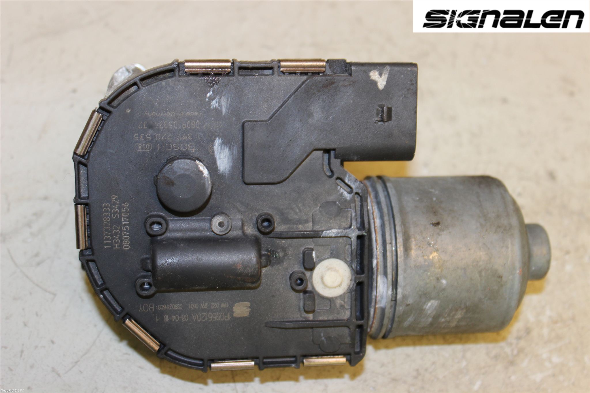 Seat LEON 06-12 Torkarmotor Vindruta